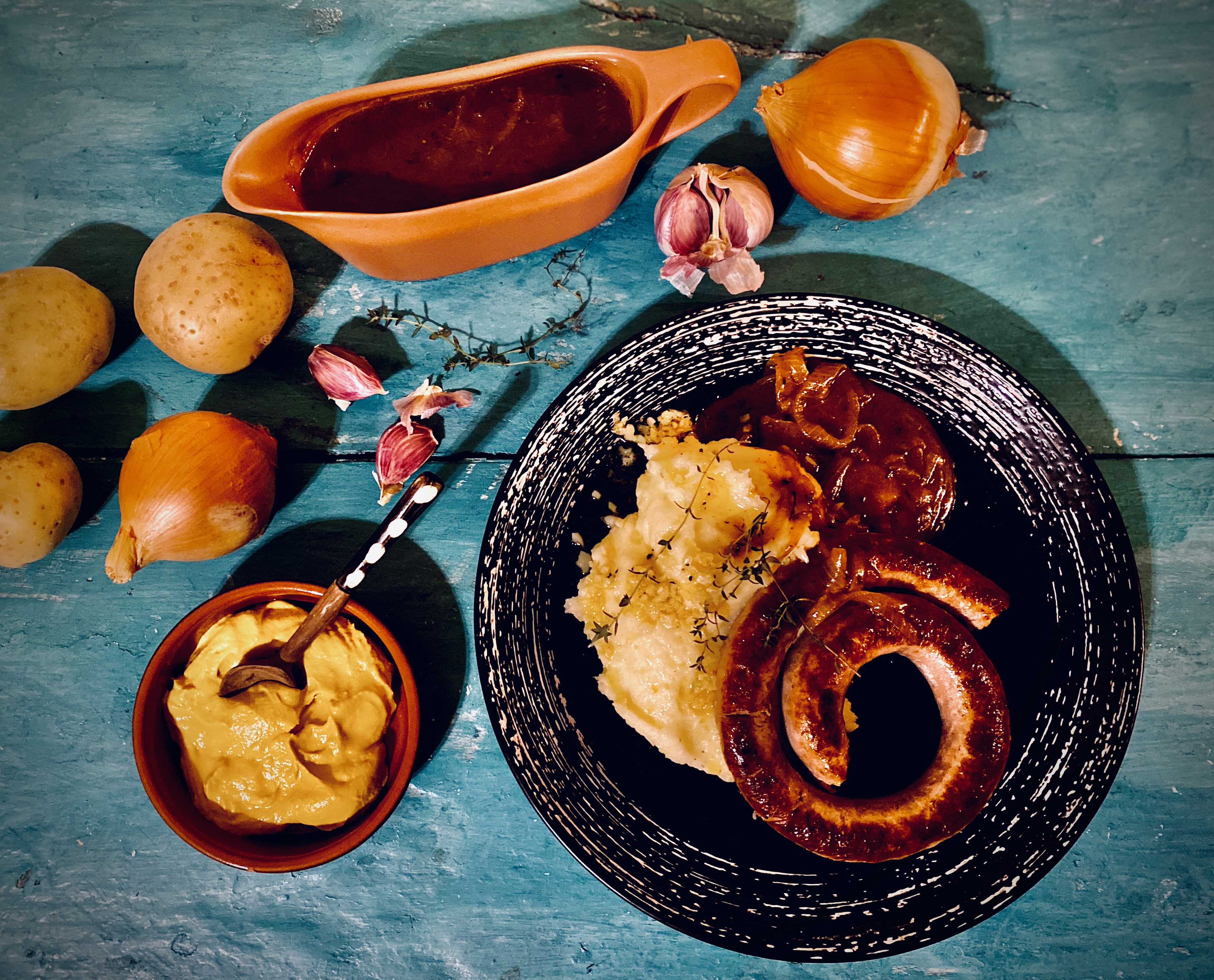 Lockdown Recipe of the Day: Onion Gravy, Bangers & Mash