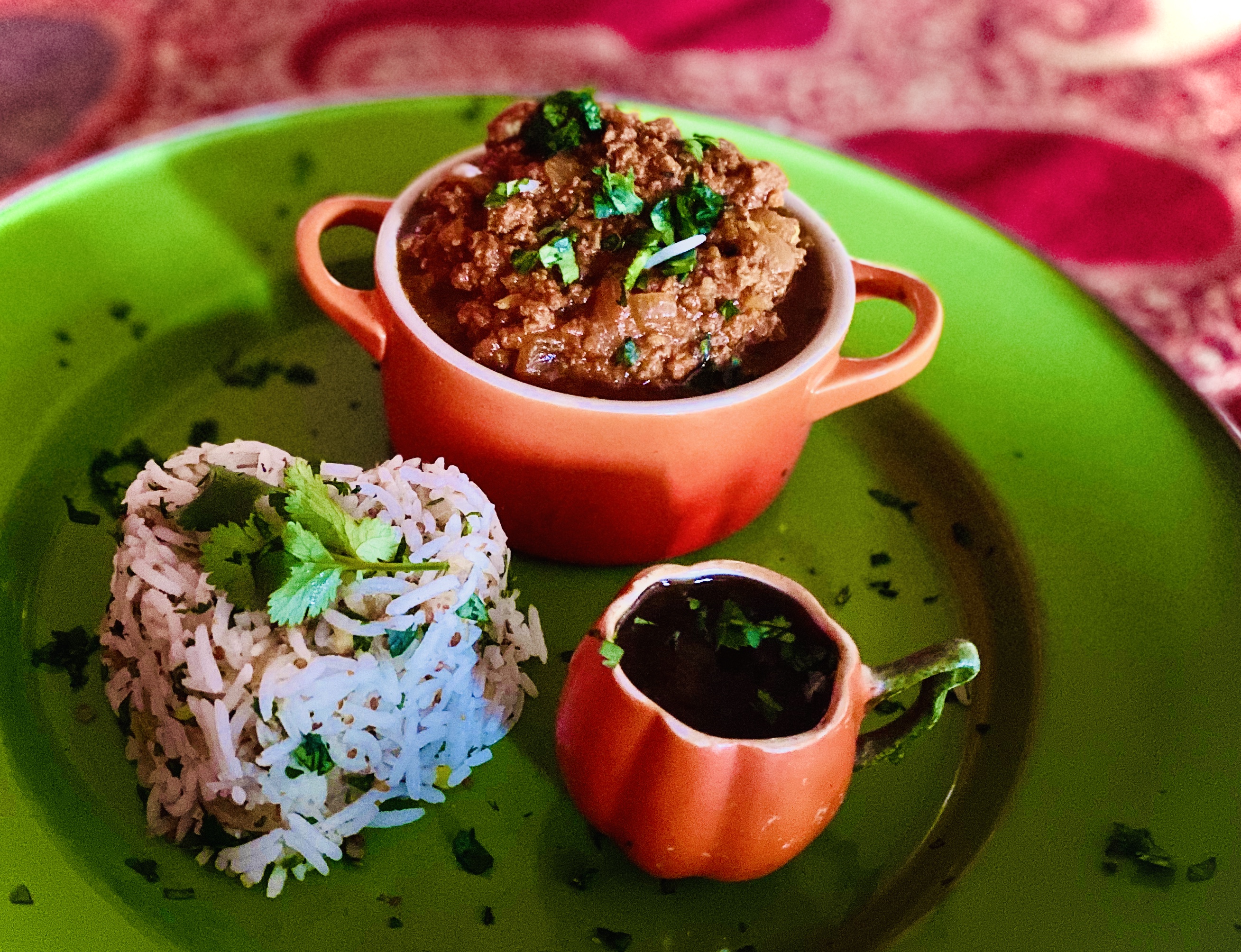 Lockdown Recipe of the Day: Curried Mince & Jeera Basmati Rice