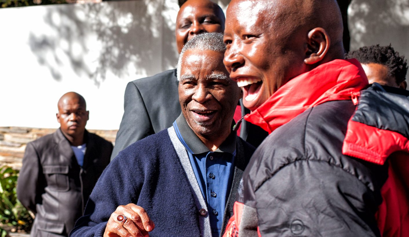 LGE 2016: Meeting Mbeki – EFF steals the Monday media cycle