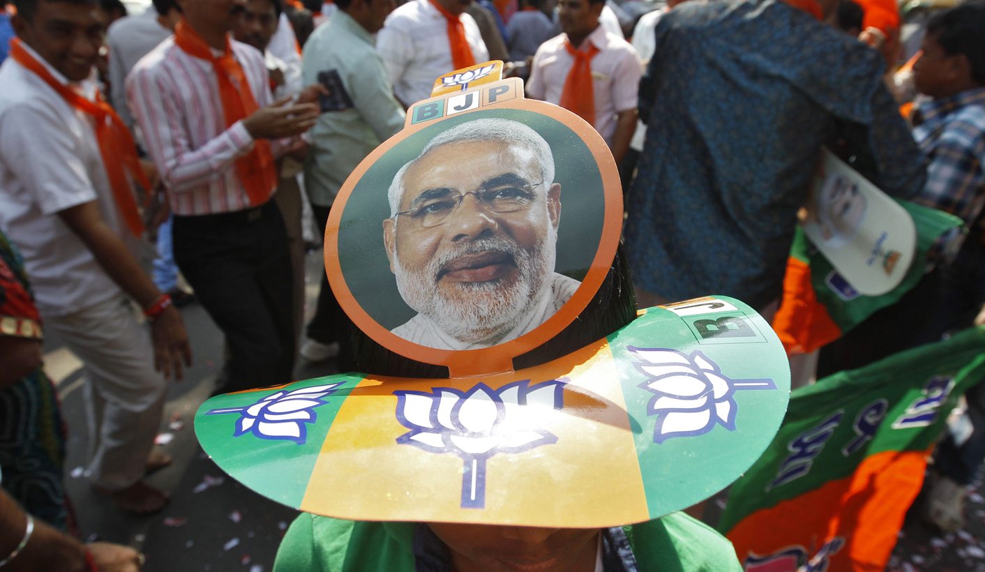 India's ruling party stumbles as opponent Modi marches on