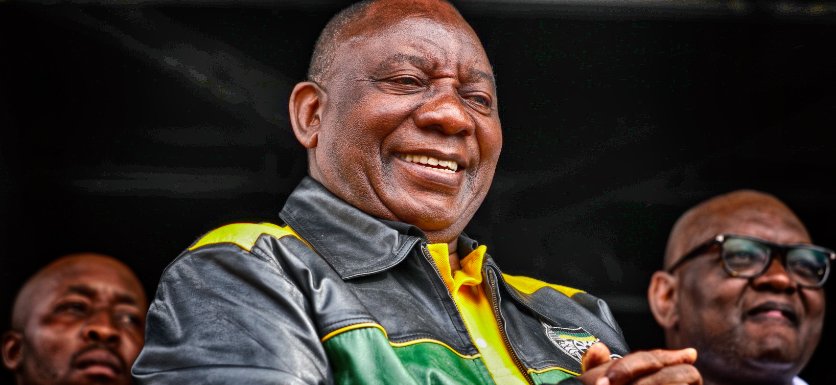 Cyril Ramaphosa and the Hammering Man on the Wall