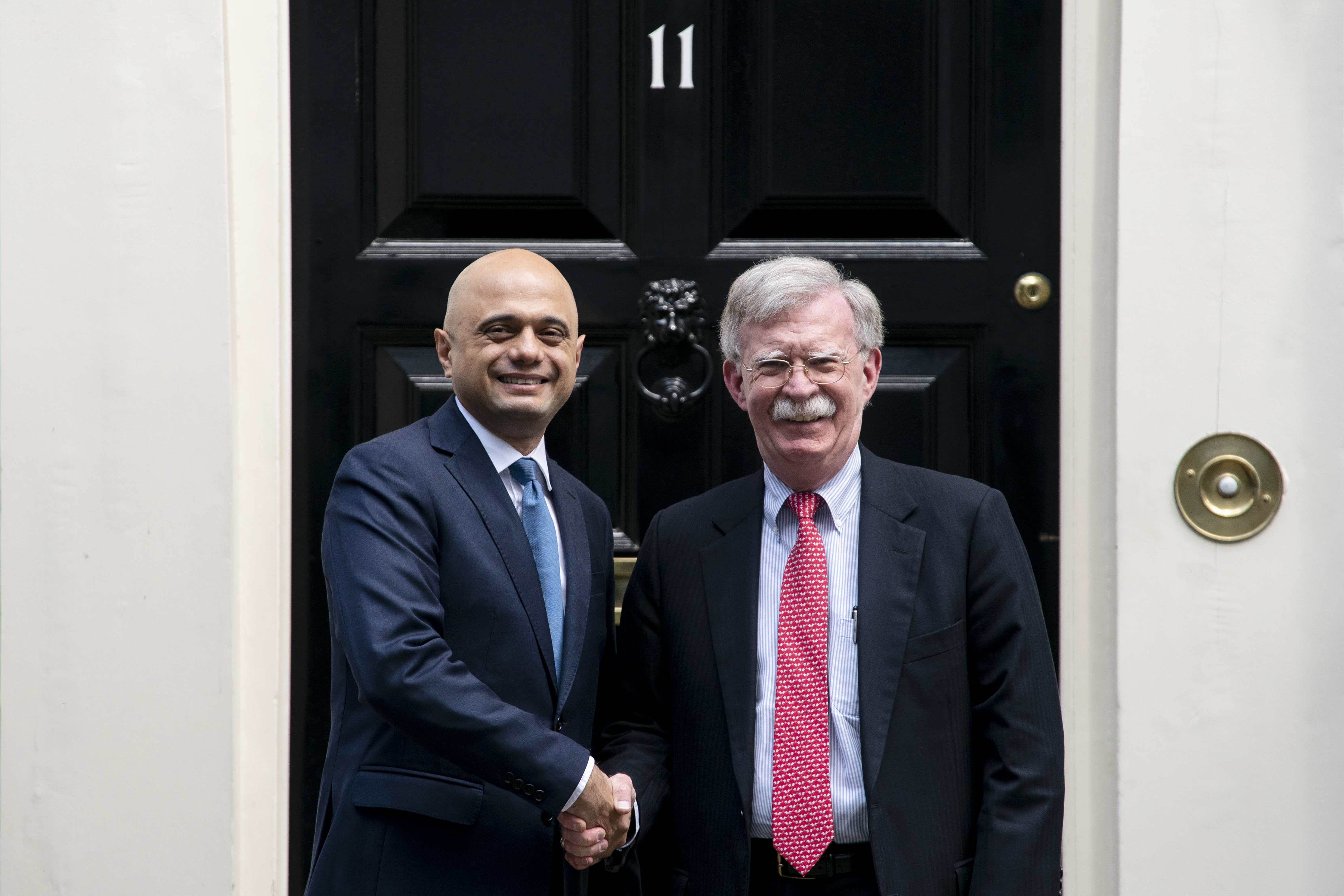 US National Security Advisor Bolton visits London