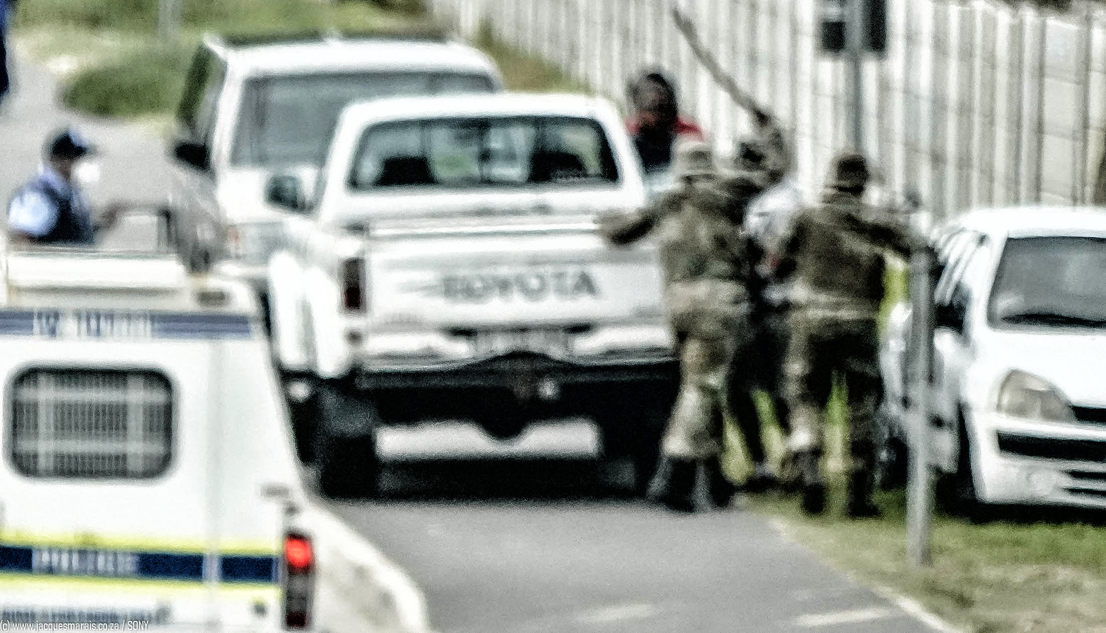 SANDF and police's violent Easter gift to Masiphumelele