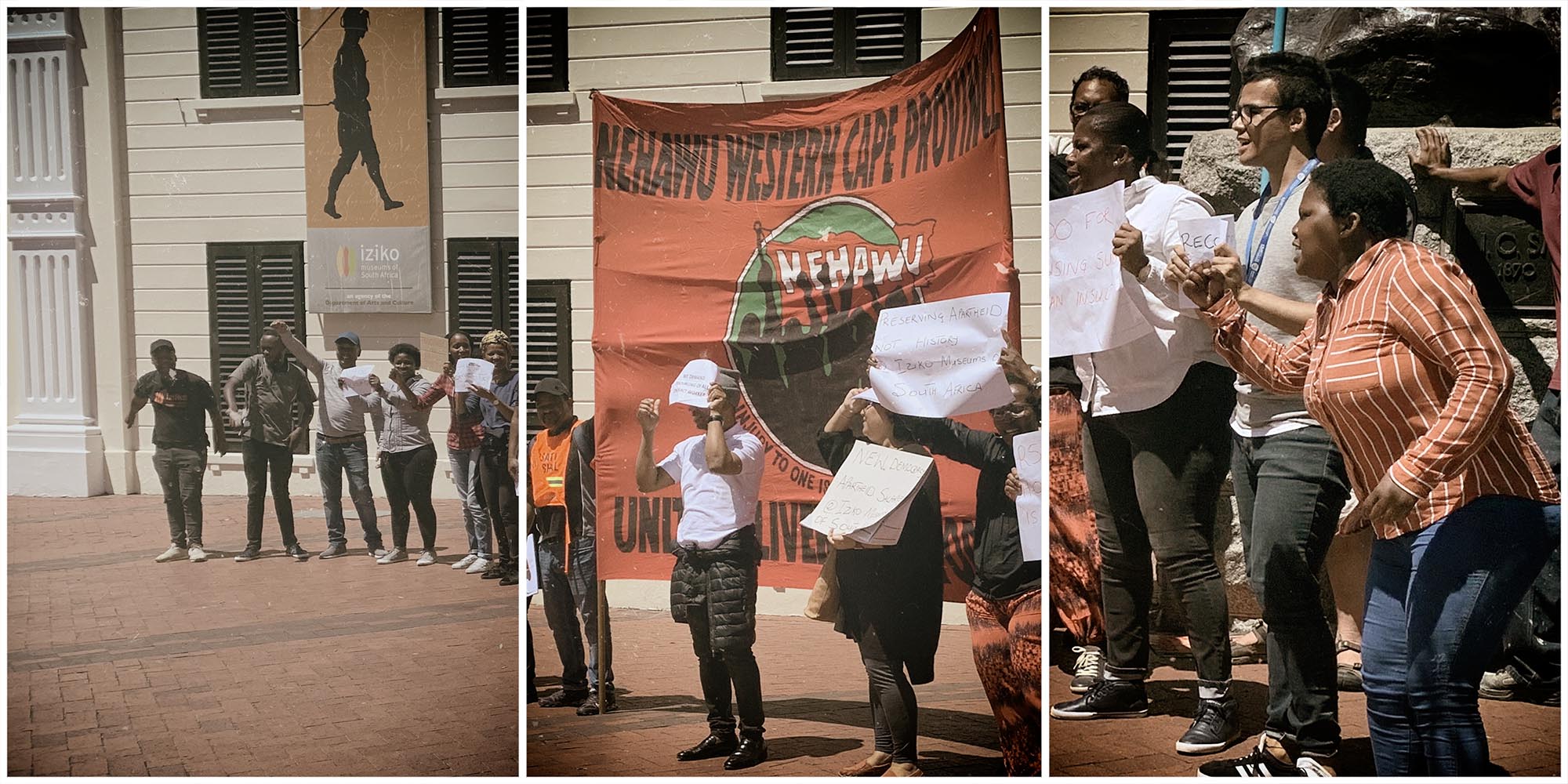 Iziko employees picket for pay rises