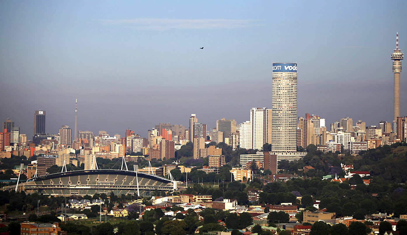 A view of the city of Johannesburg