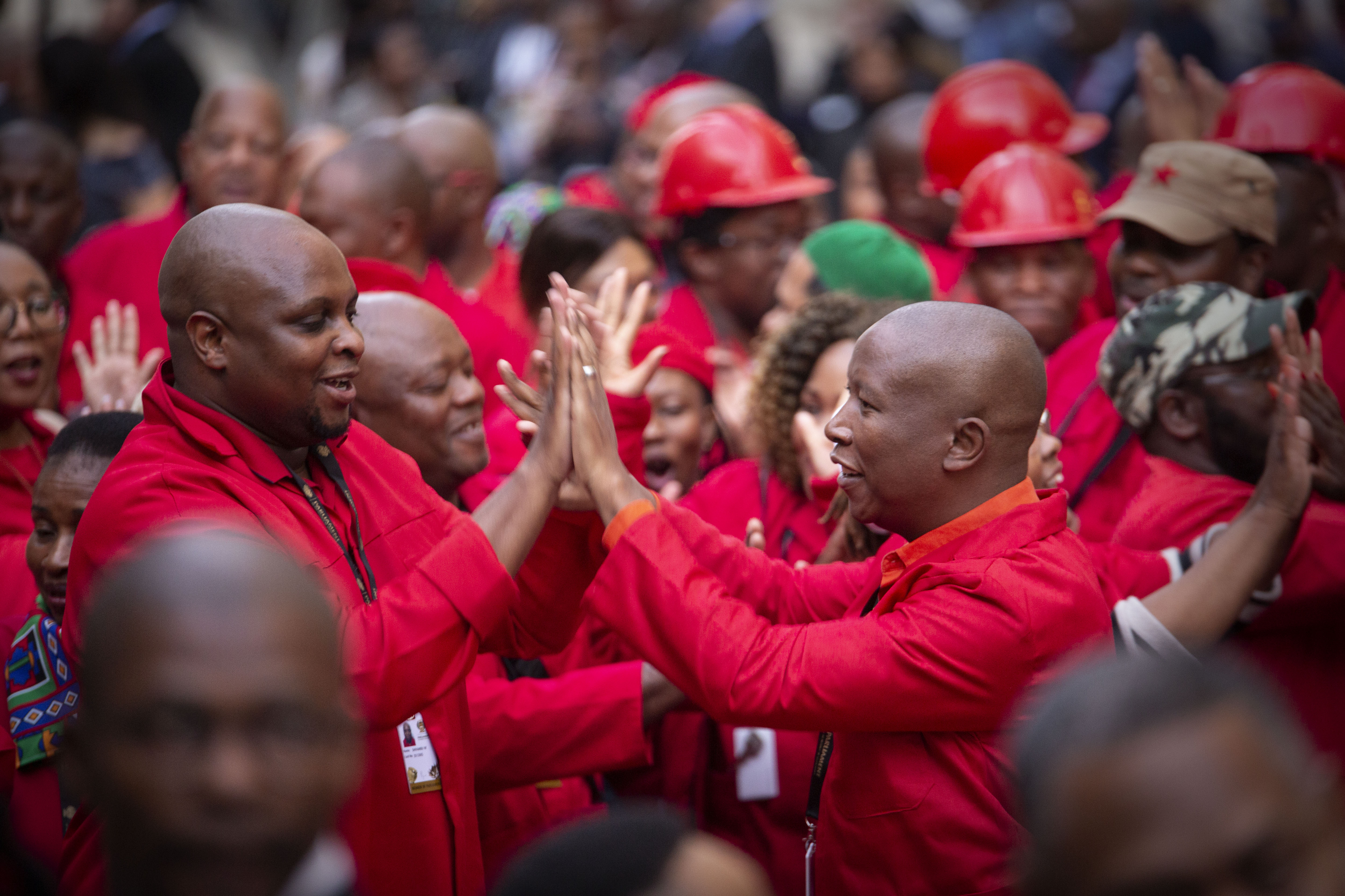 The red berets tone down the drama, say Ramaphosa’s speech was that of a ‘dreamer’