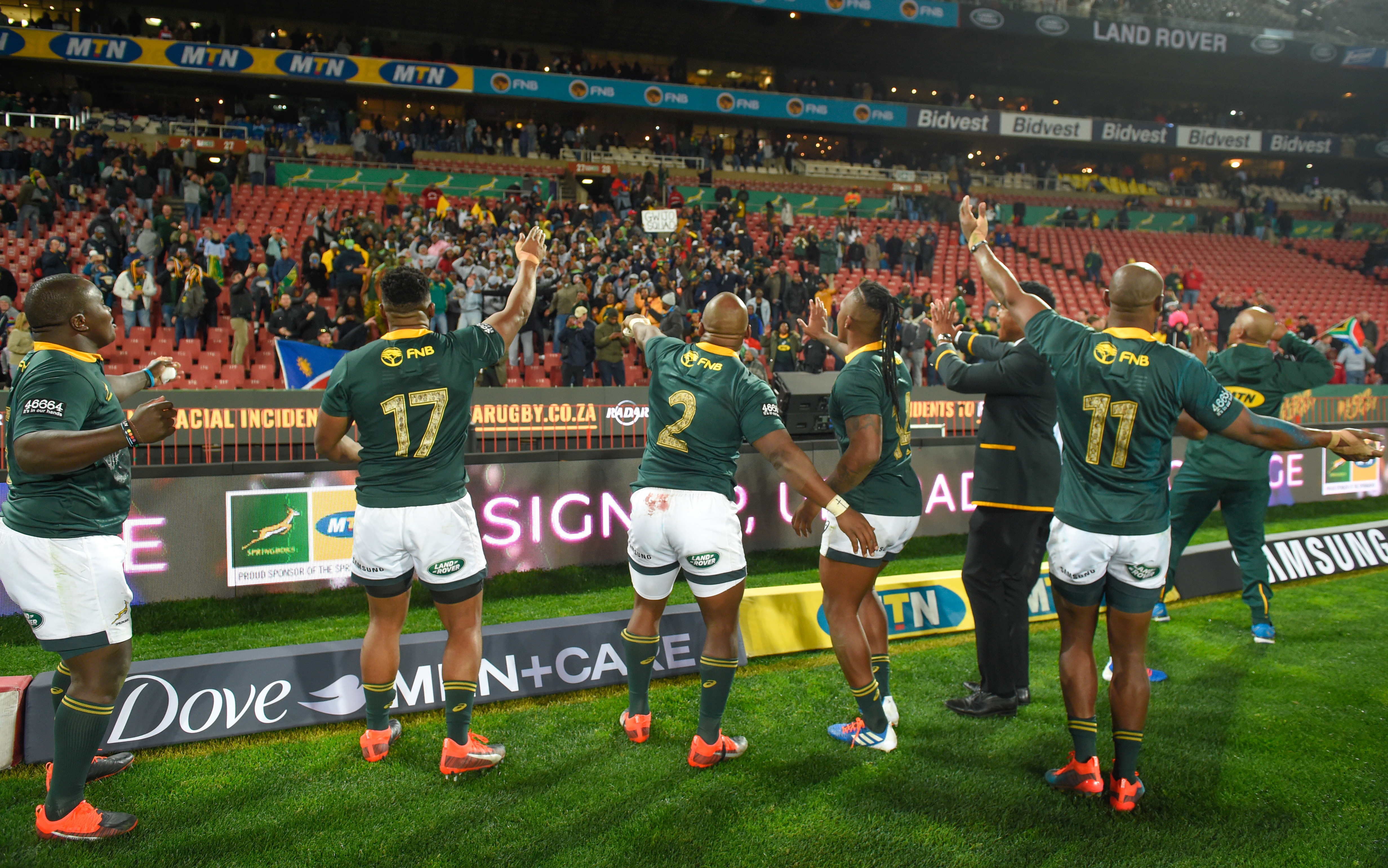 Rugby Championship 2019: New Zealand vs South Africa - as it happened