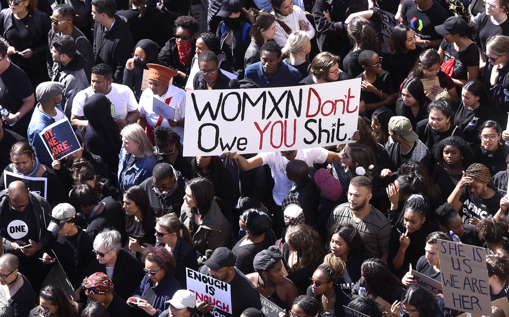 President Ramaphosa addresses Capetonians outside Parliament