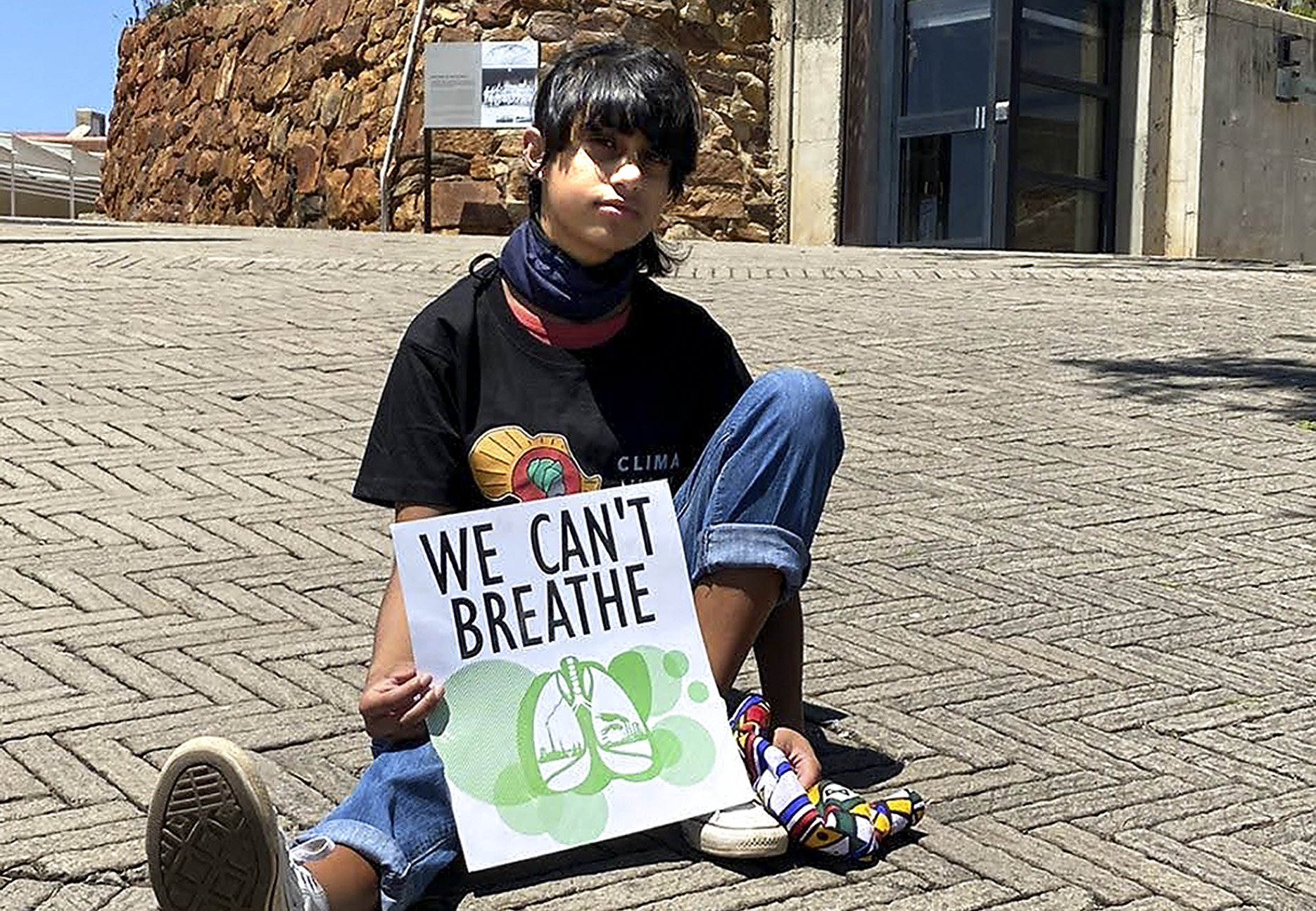 Raeesah Noor-Mahomed at Constitution Hill, Johannesburg.(Photo: Sunny Morgan)