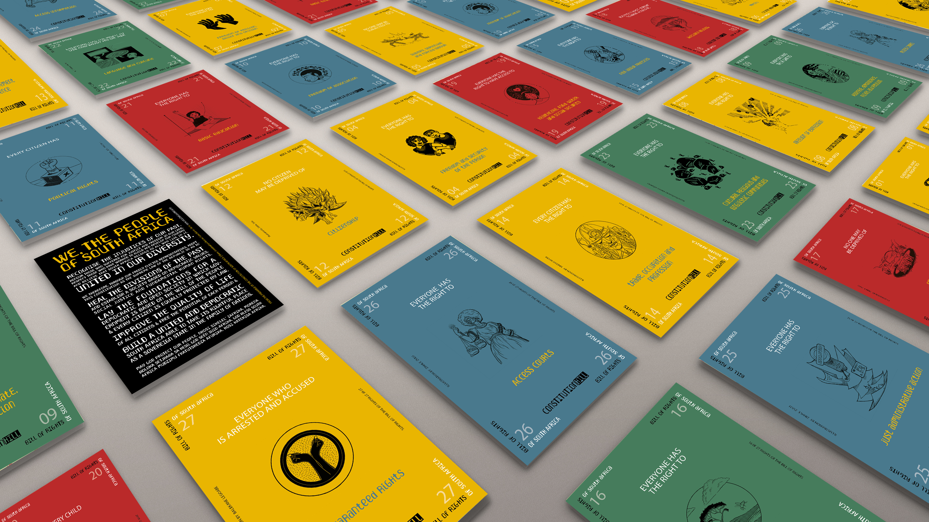 Artists’ take on Bill of Rights marks 24th anniversary of the Constitution