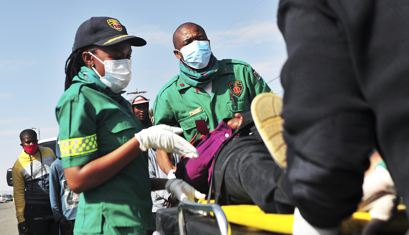 On the streets with paramedics amid Covid-19 and high crime rates