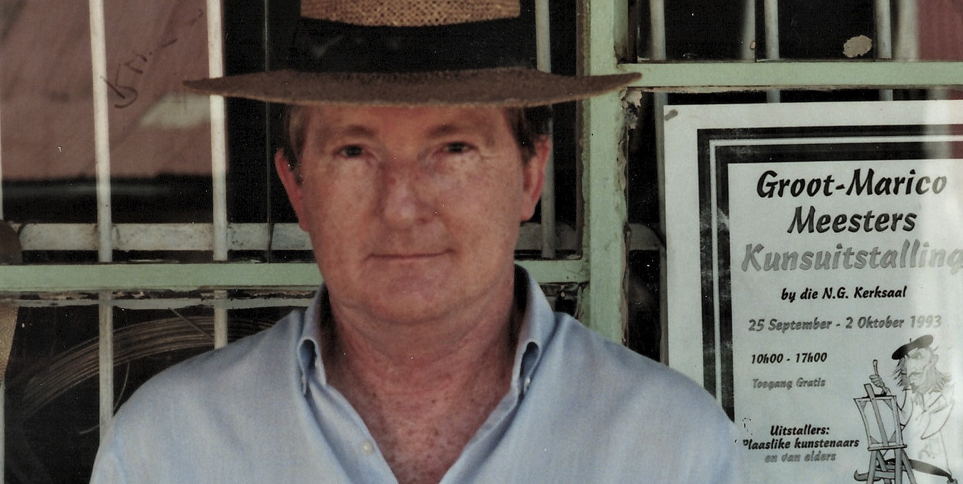 A Picture of Stephen Gray, always writing: 1941-2020