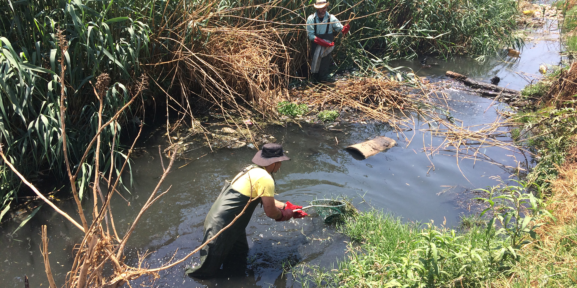 The litter traps and solid waste pollution of the Hennops River – a race against the coming rains