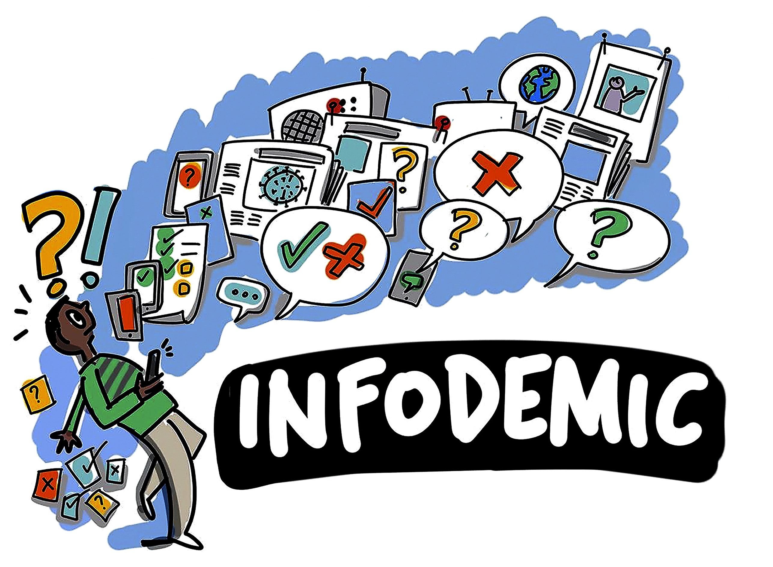 Covid-19 infodemic: Communicate the facts as if your life depended on it