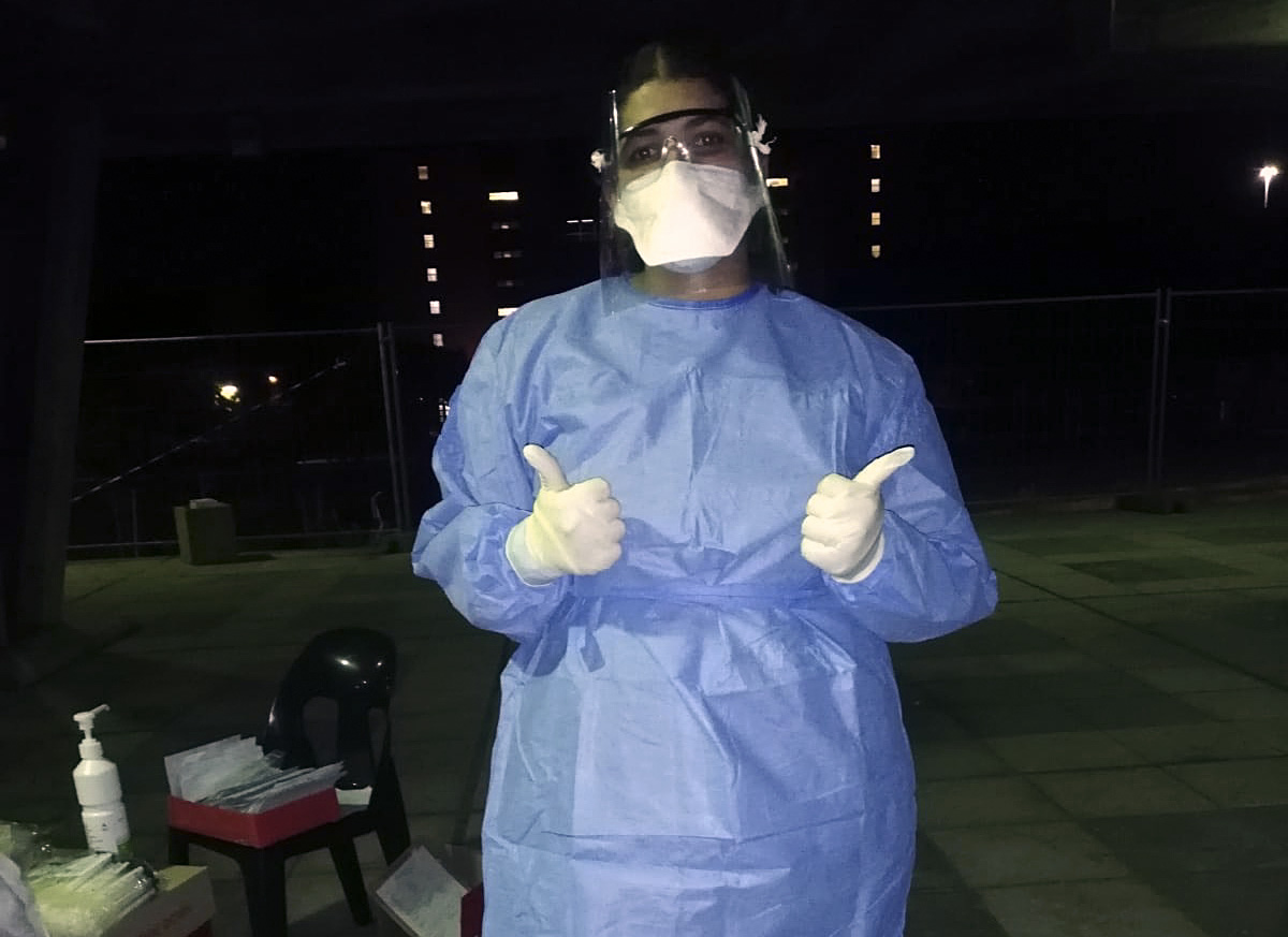 A call to action: Medical students volunteer to step out of the classroom into the coronavirus pandemic