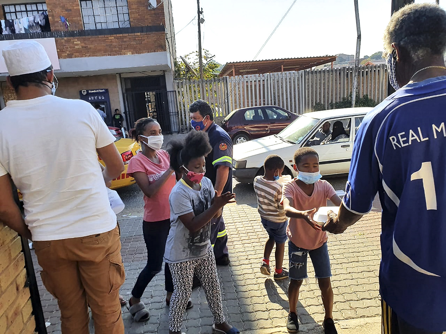 Father and son feeding scheme in Newclare a beacon of hope during Covid-19 lockdown