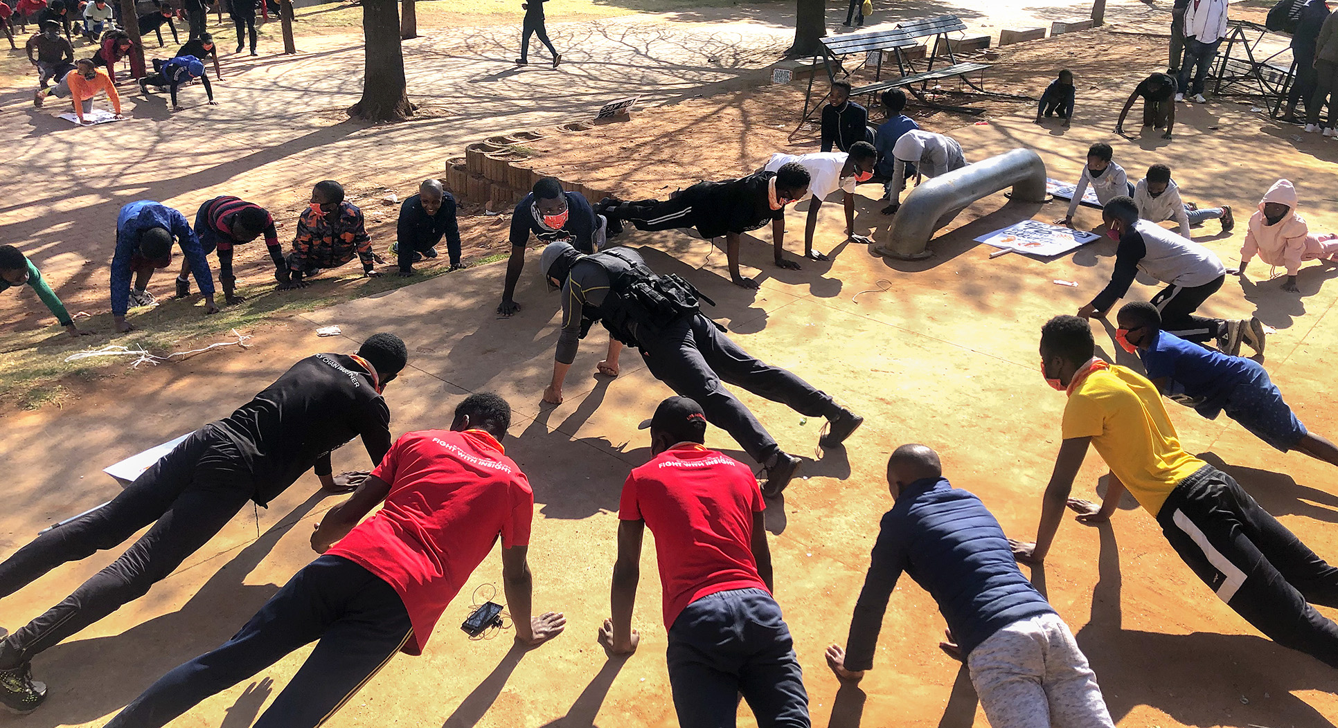 Let the Children Play - The start of reclaiming a Hillbrow park