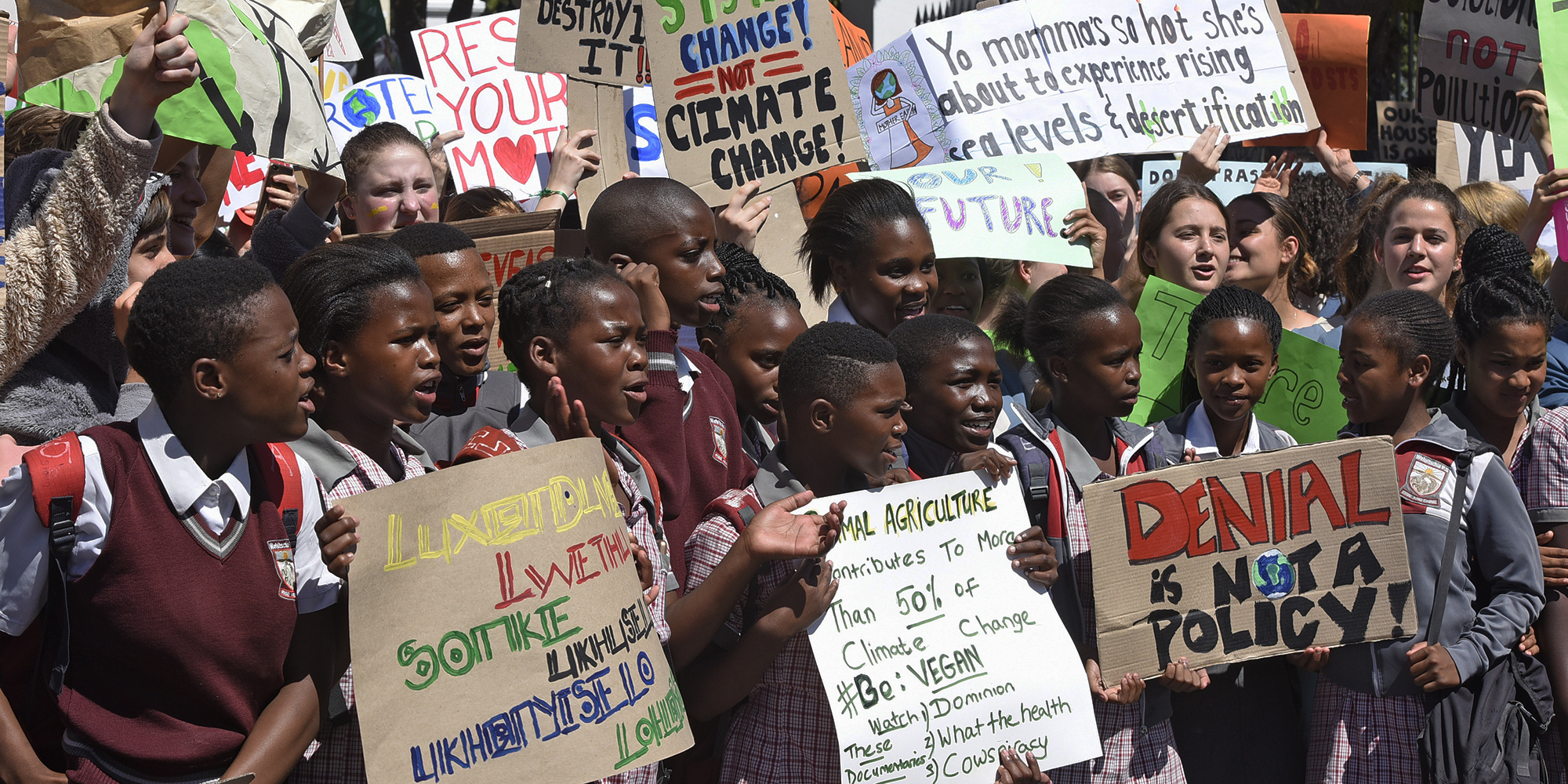 Change climate change and give us, the youth, a future