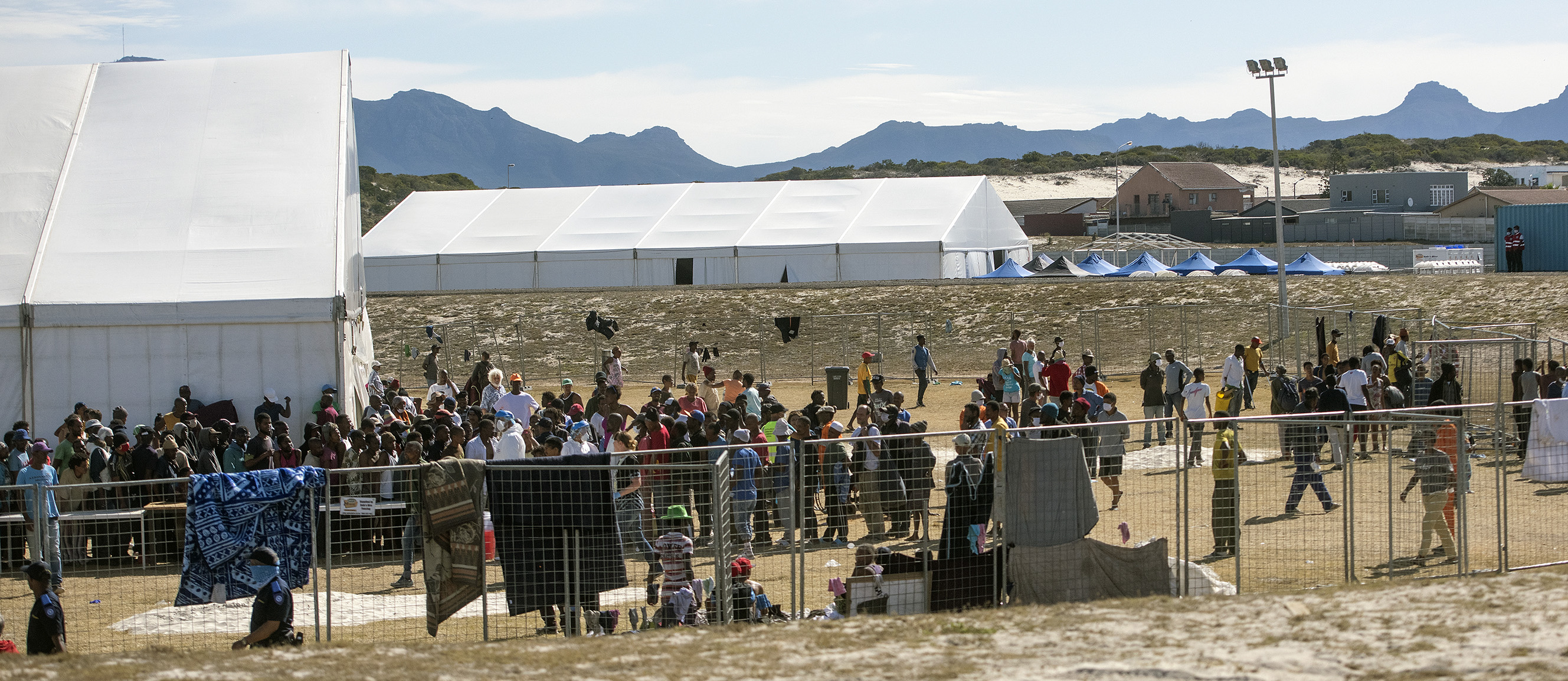 The Strandfontein relocation camp highlights how the rights of the homeless are being violated
