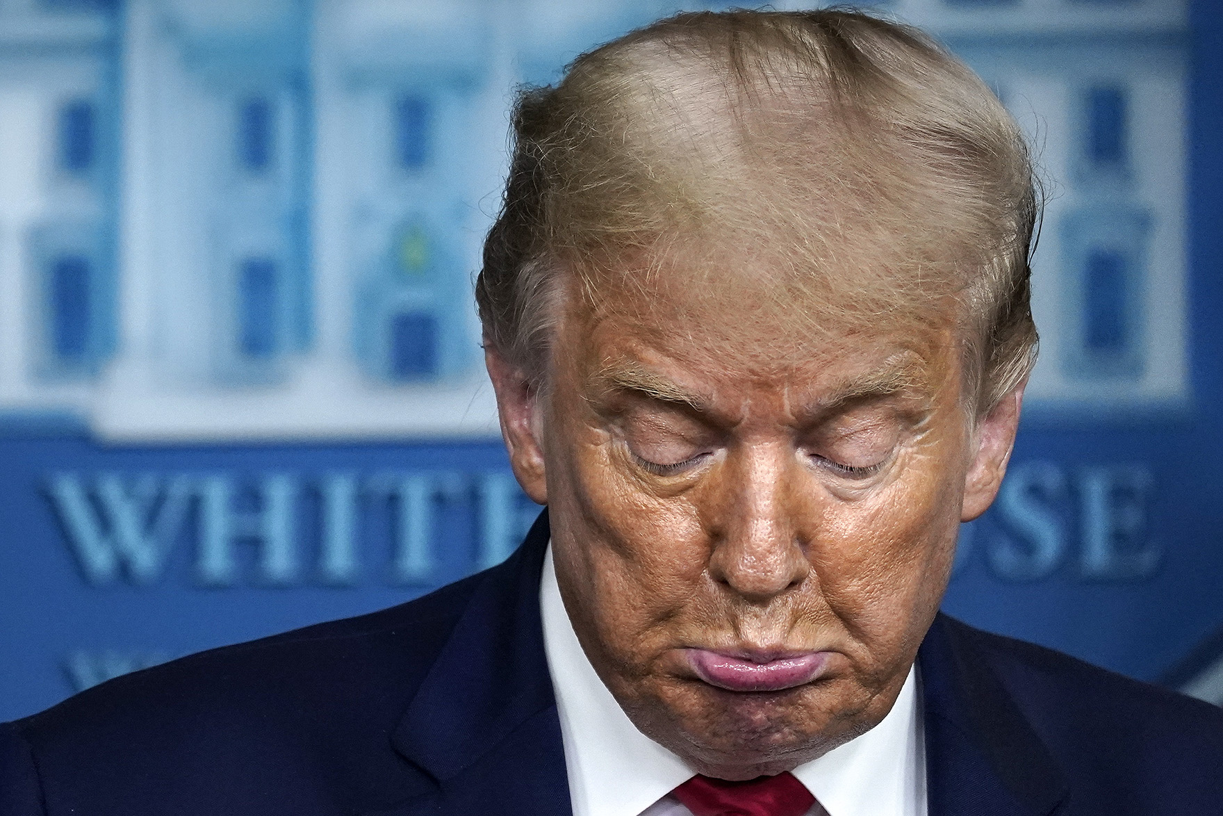 President Trump Holds A News Conference At The White House