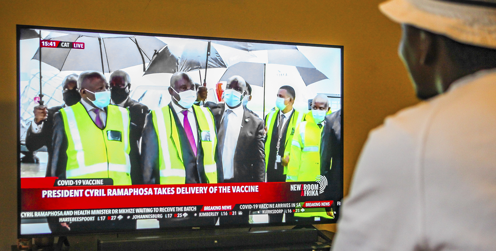 South Africa’s electronic booking system for Covid vaccines is now online