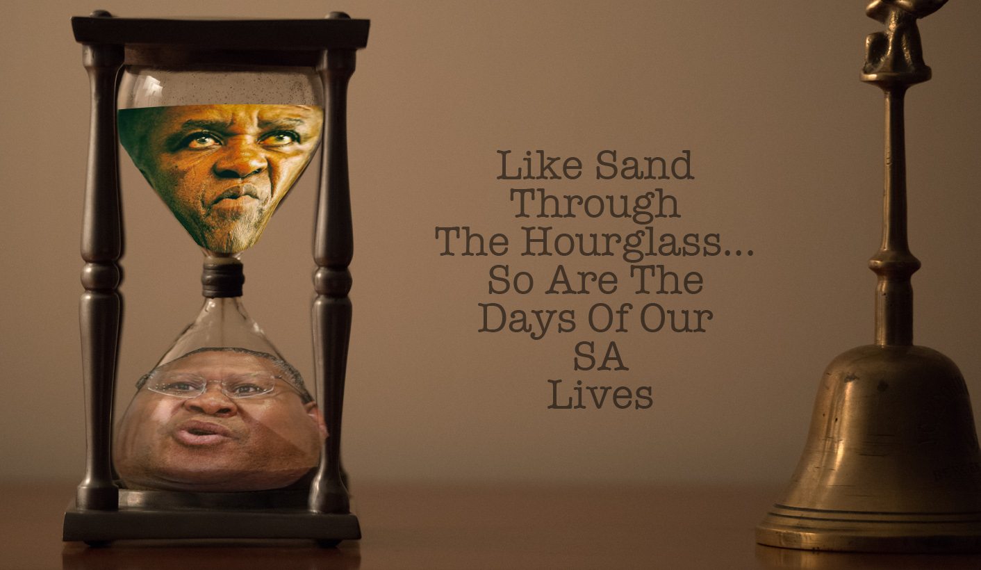 Hour-glass and bell