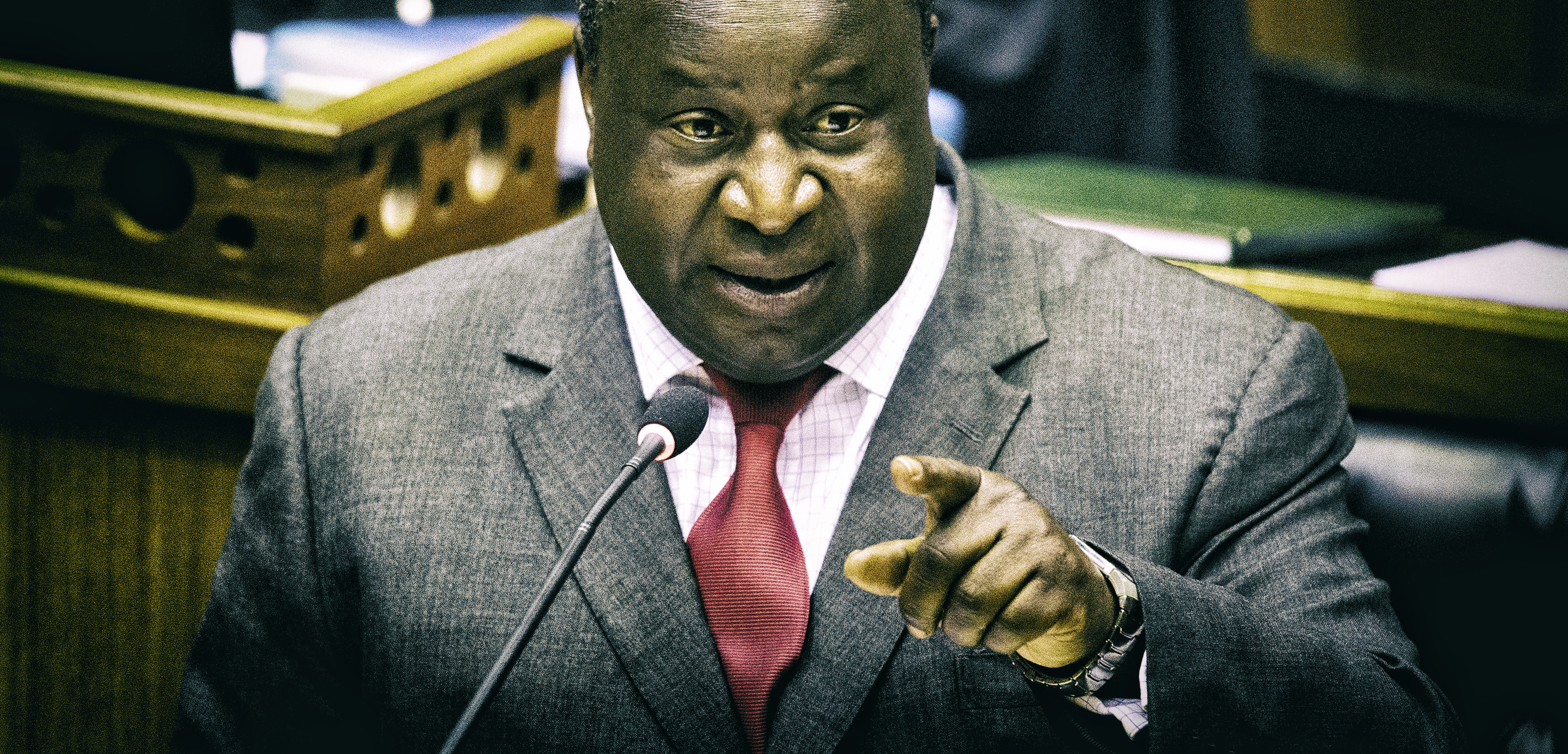 Mr Hard-edged Honesty Mboweni offers mostly blood, toil, sweat and tears. Did we mention Honesty?