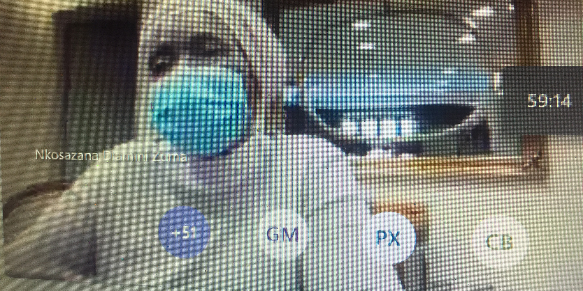 Honourable member, mute your mic!