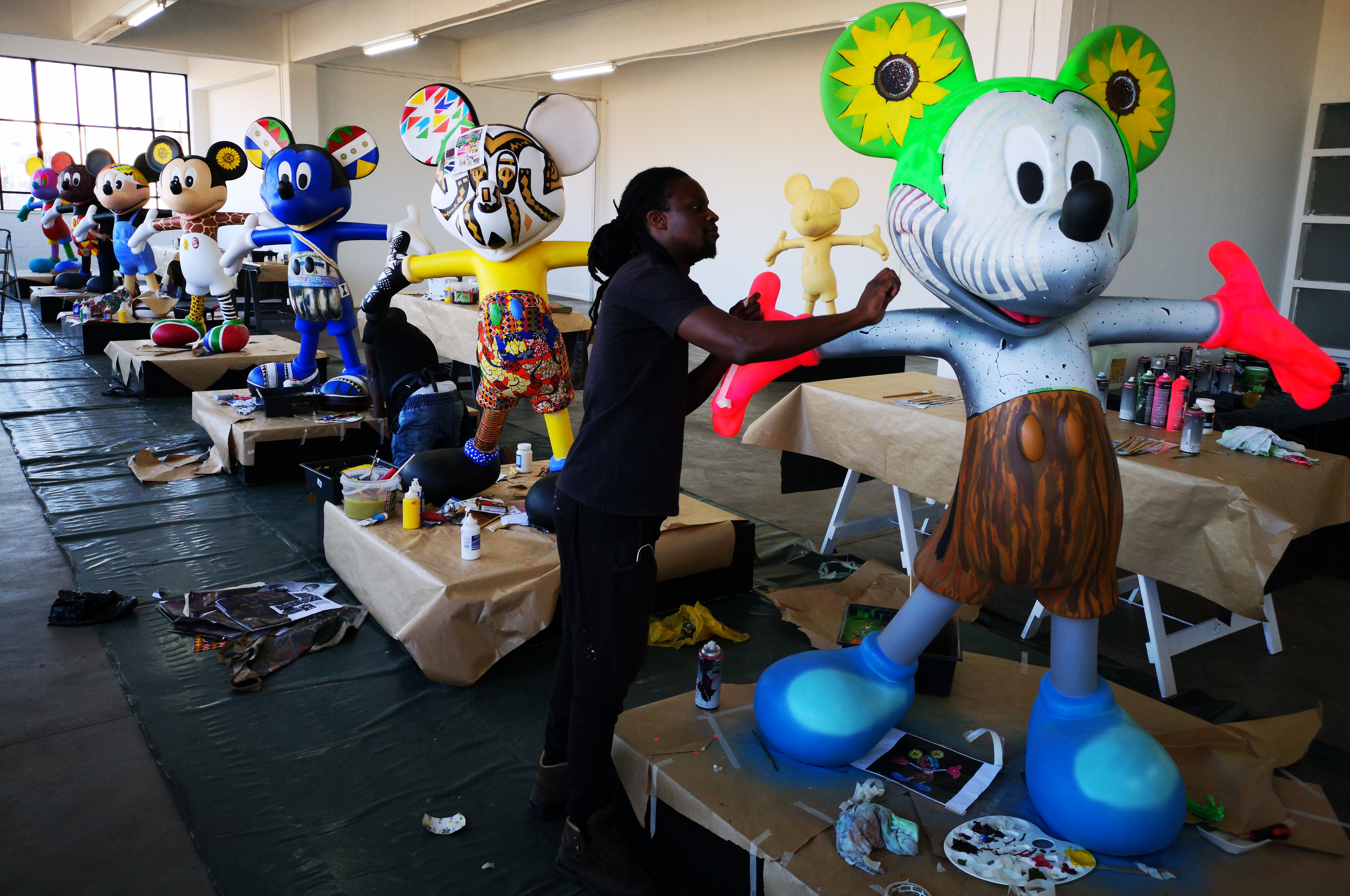 Taking the Mickey – the famous mouse is given an African look