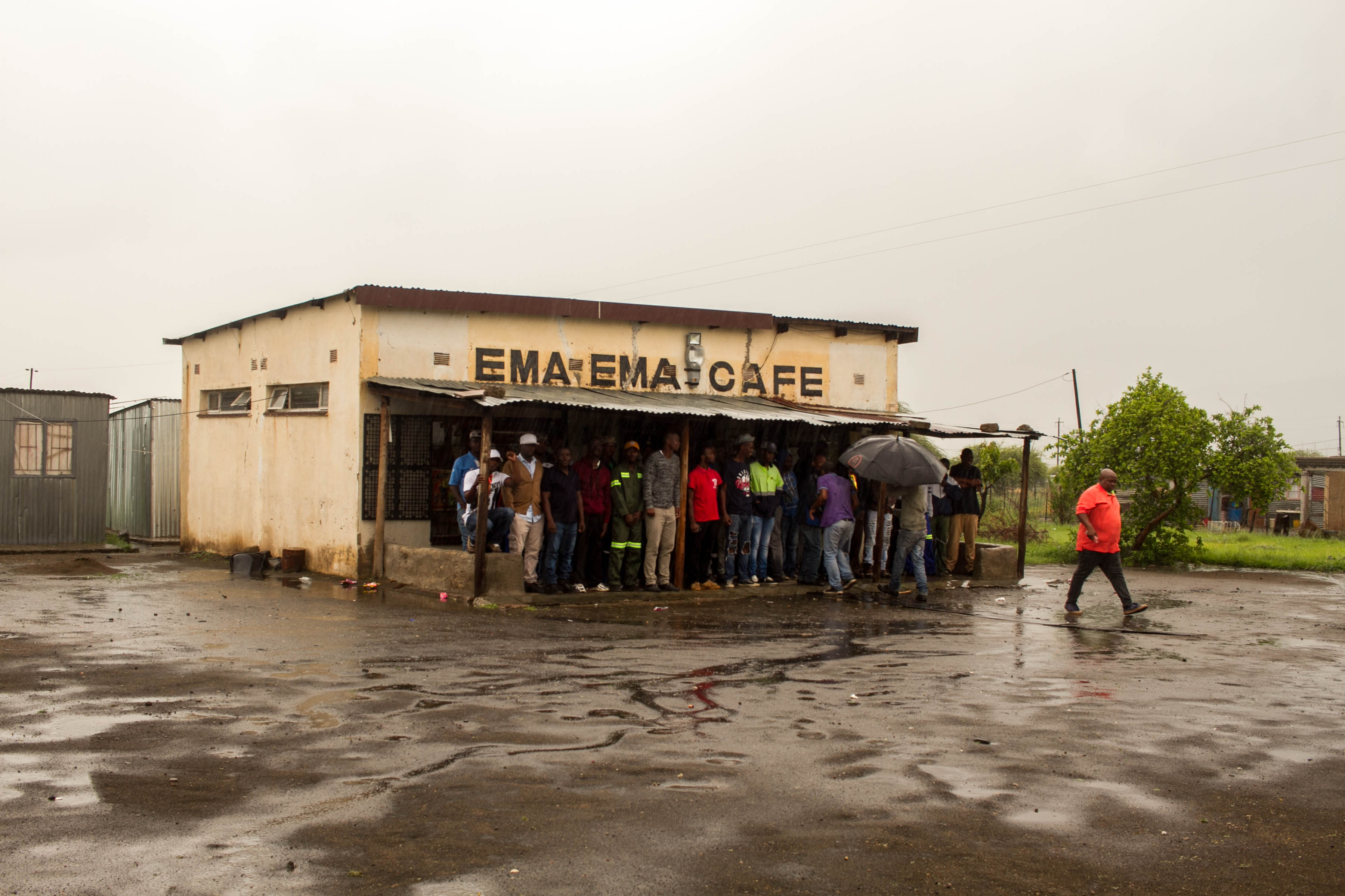 North West mine shoots unpaid workers