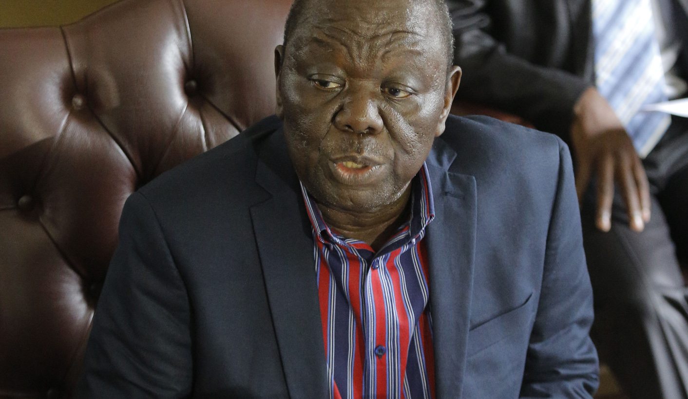 Morgan Tsvangirai, leader of the MDC retunds