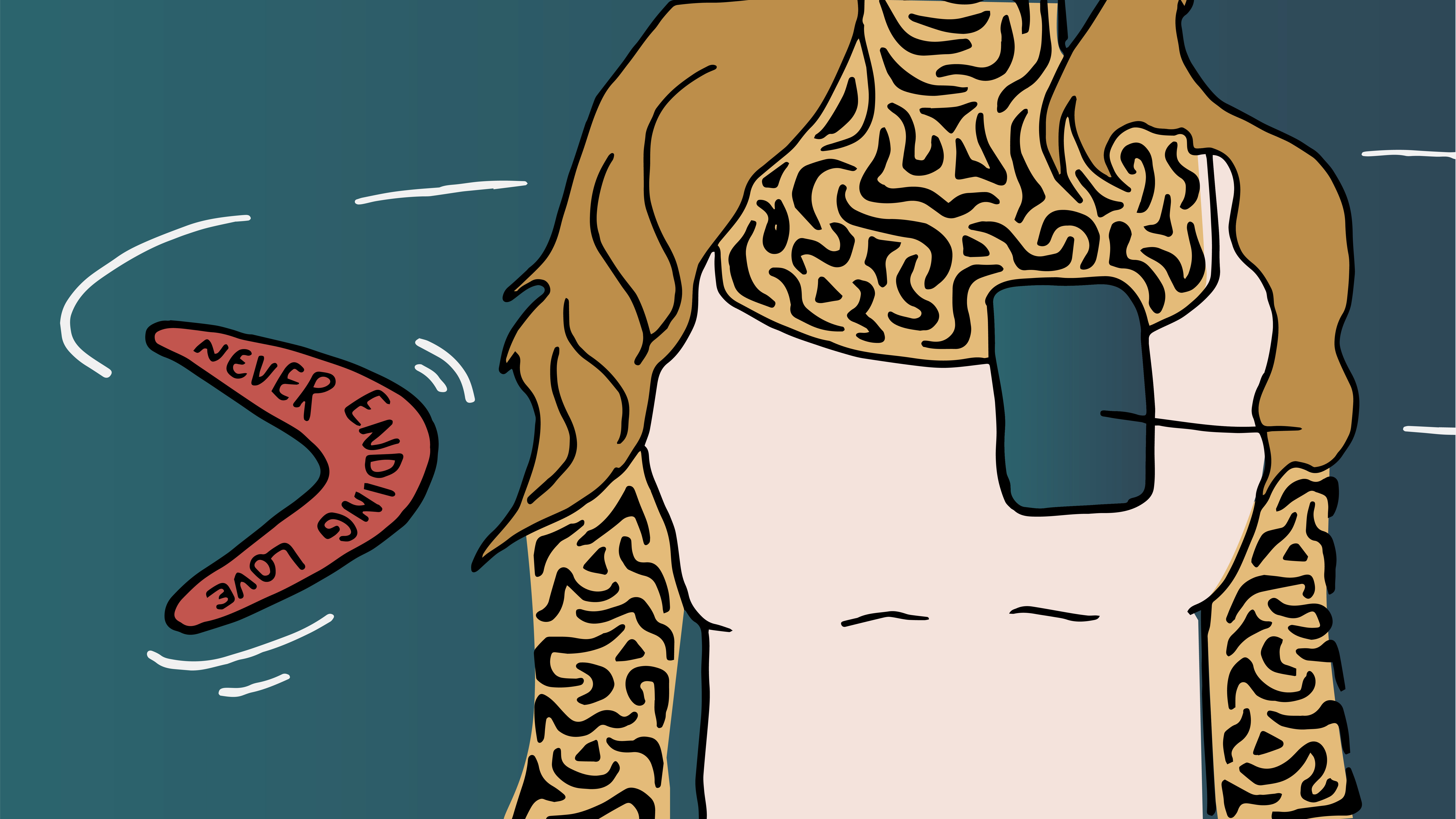 When we finally fell in love, he died in a car crash