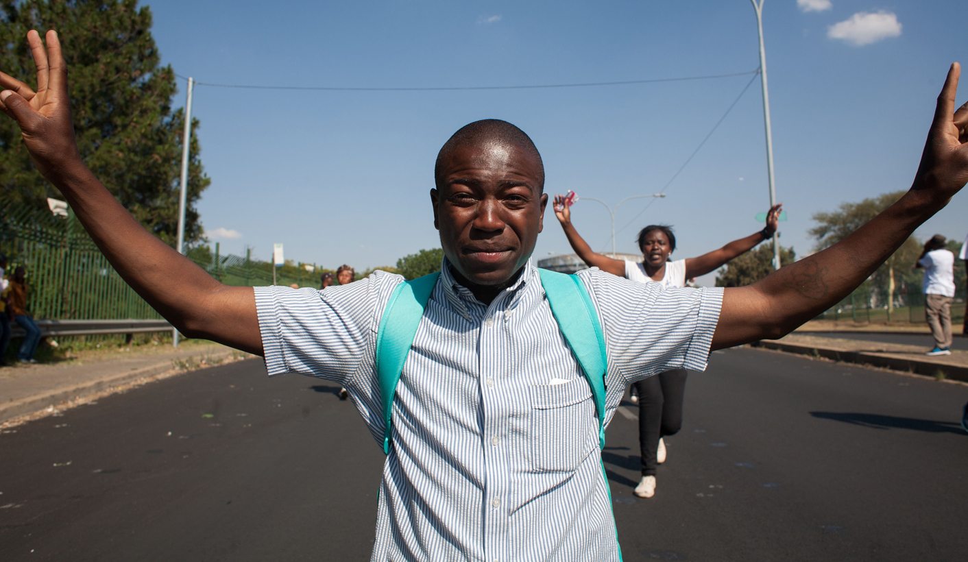 Storm reloaded: Protests continue at the UJ
