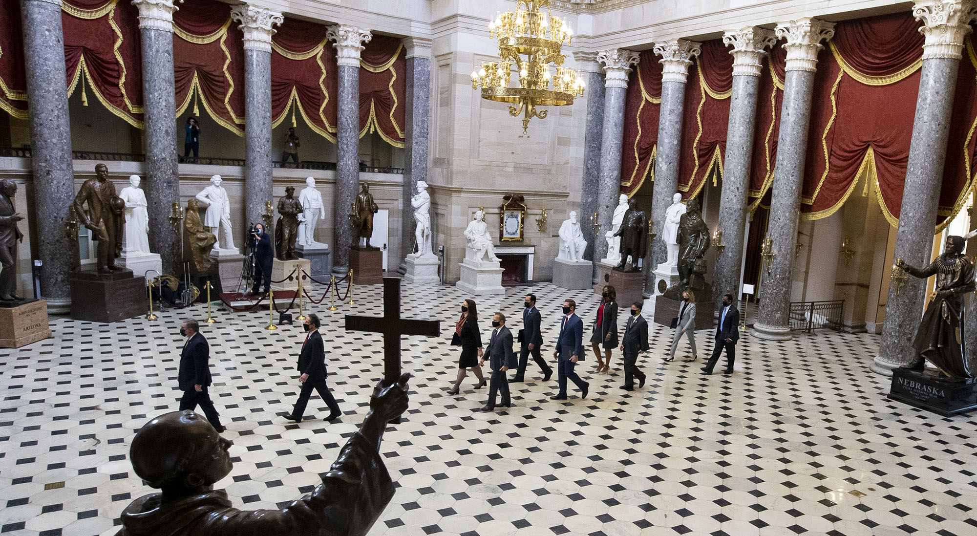 Tears and vague ramblings as Senate green-lights Trump impeachment trial