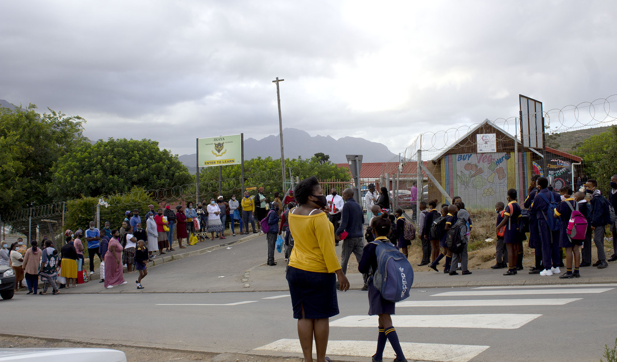 Excitement and trepidation as learners return to school