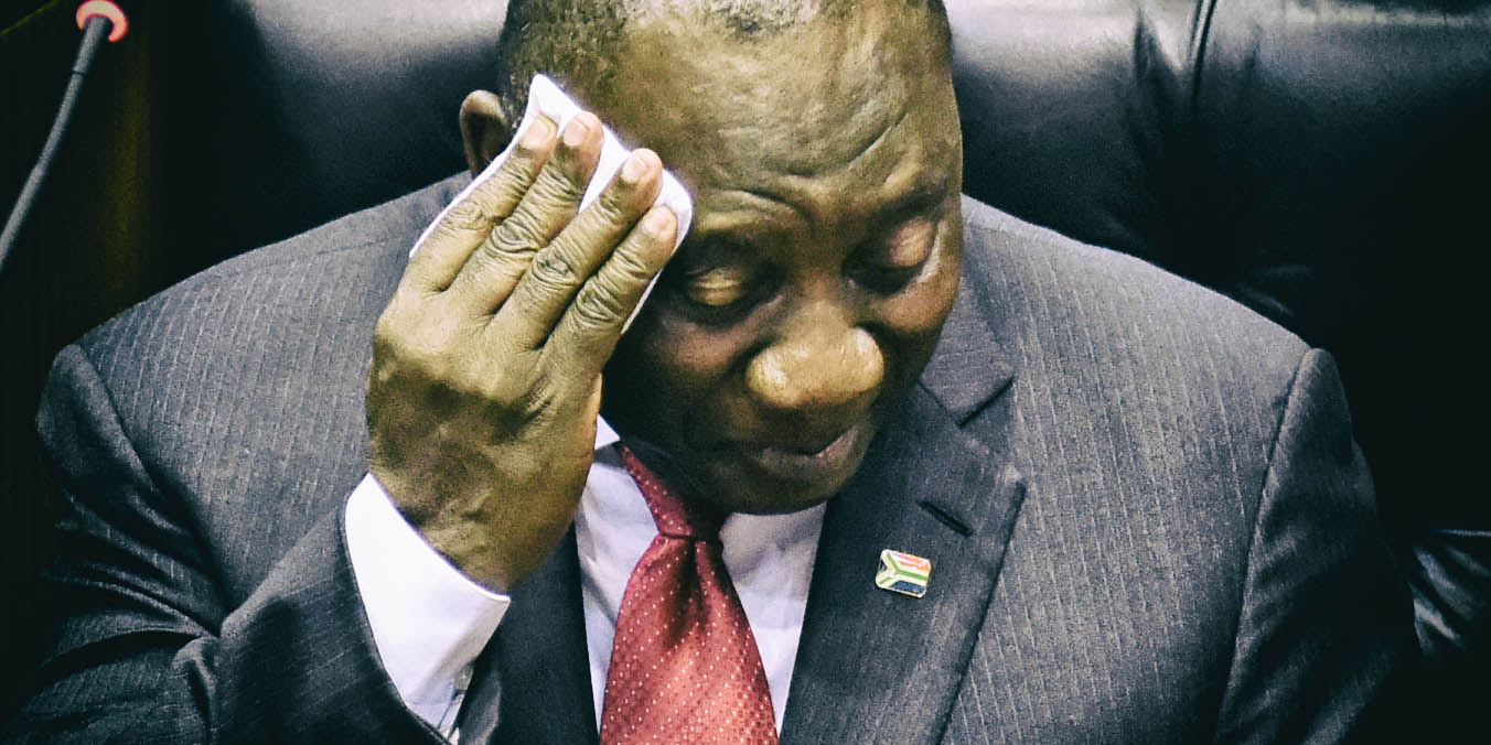 South African President Ramaphosa's question and answer session in Parliament