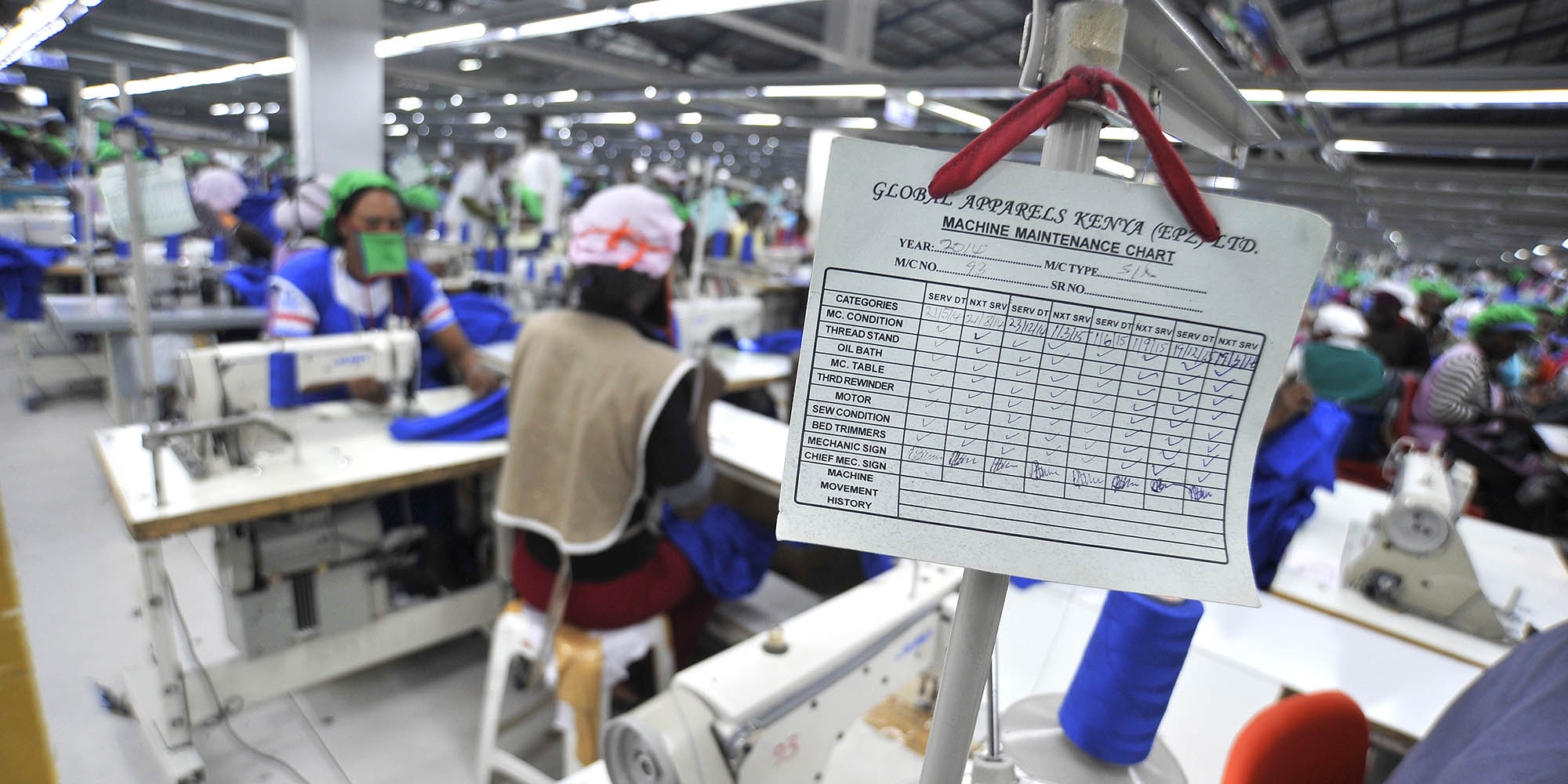 Apparel Manufacture For International Export In Kenyan Export Processing Zone