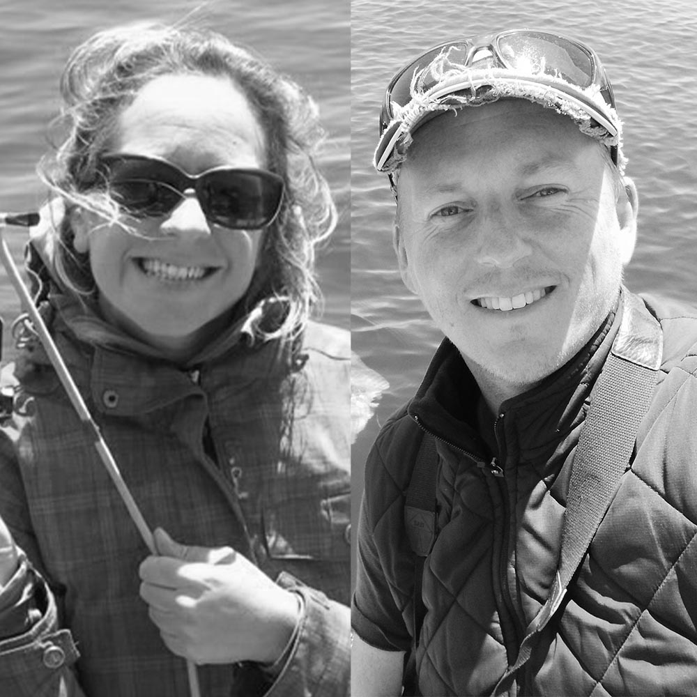 Simon Elwen and Tess Gridley 