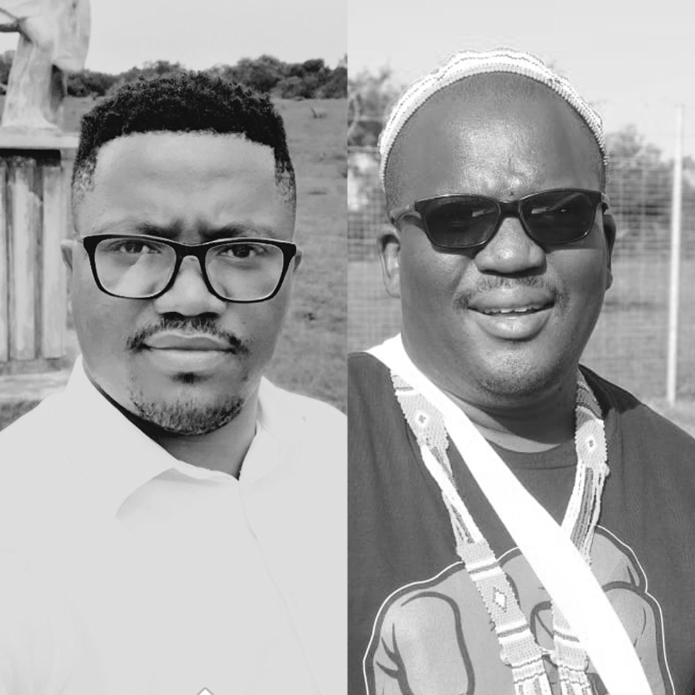 Vusumzi Mba and Mandisi Aplom