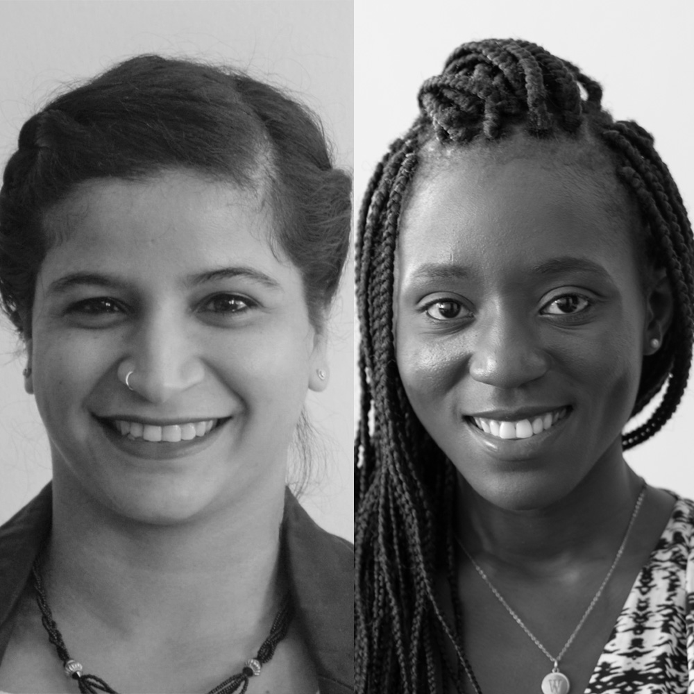 Tatenda Muponde and Nabeelah Mia 