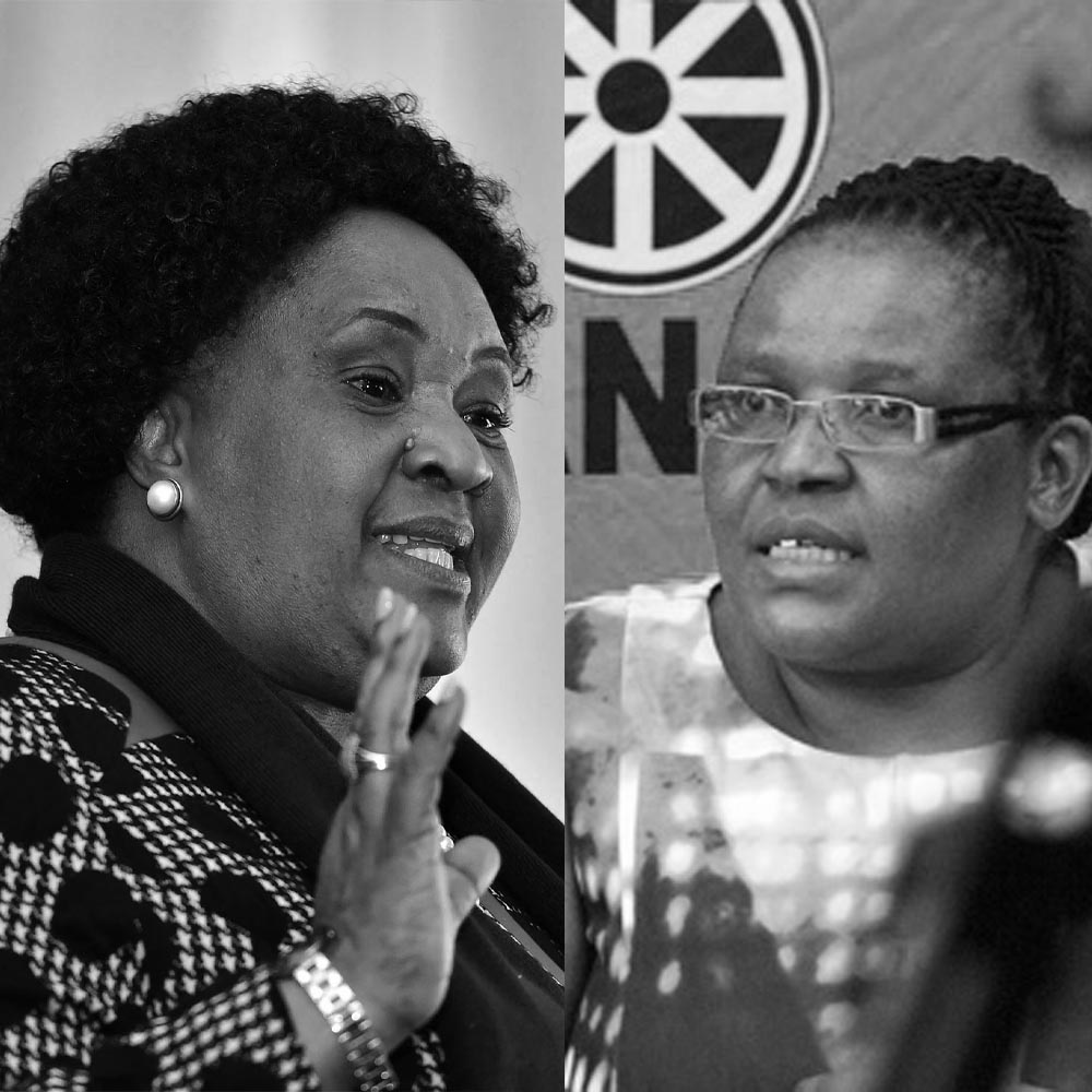 Sisi Ntombela and Meokgo Matuba