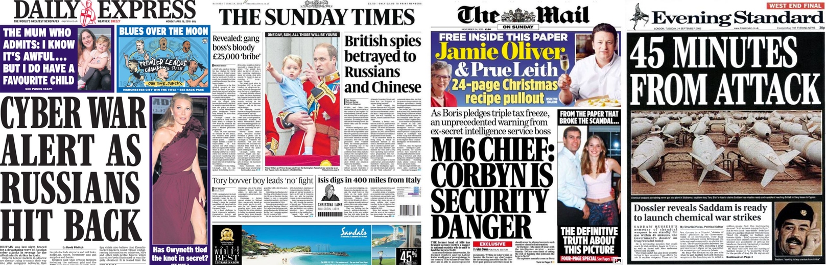 How the UK press supports the British military and intelligence establishment