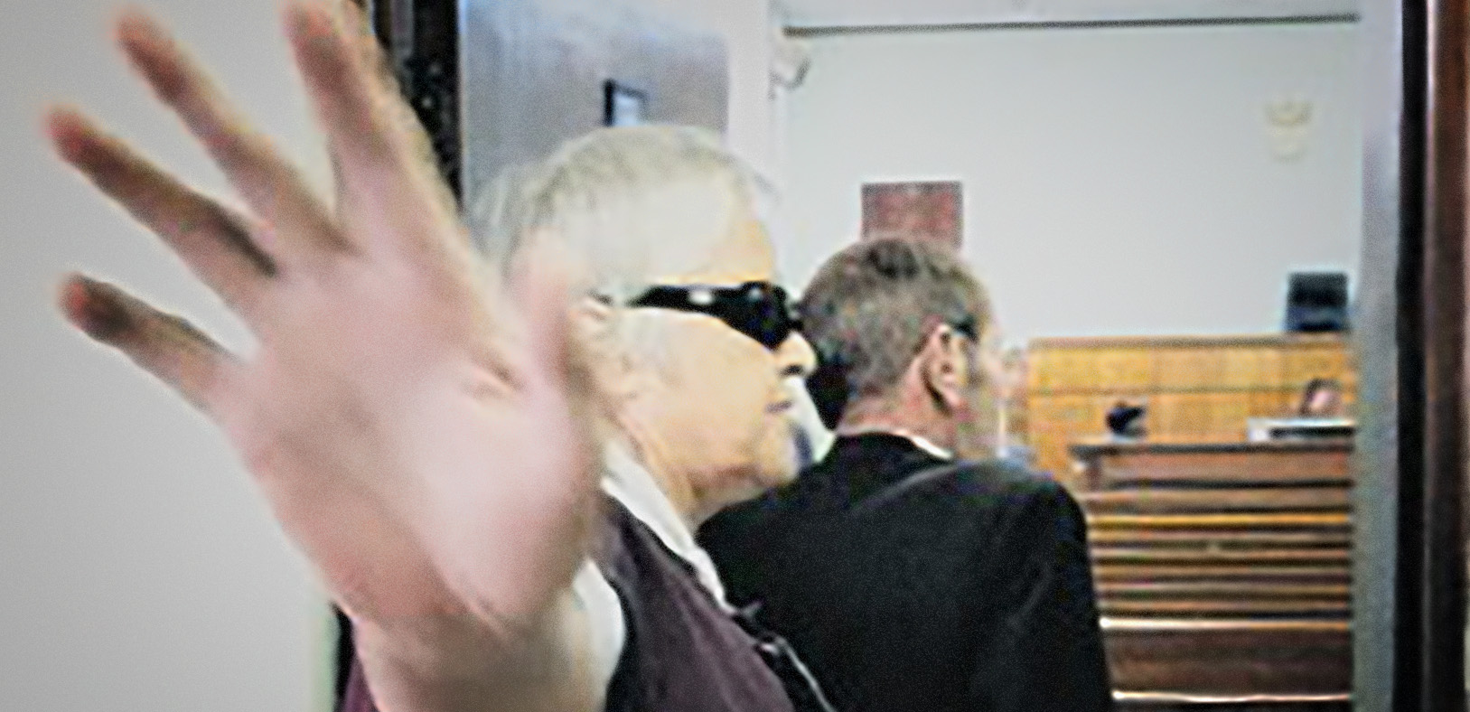 Elfreda Alberts shortly before appearing in court. (Photo: Pressreader/Beeld)