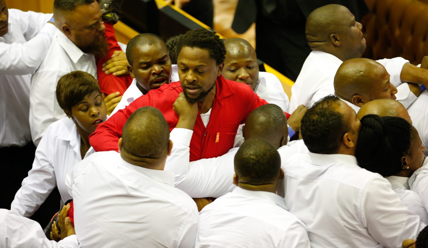 Opening of South African parliament