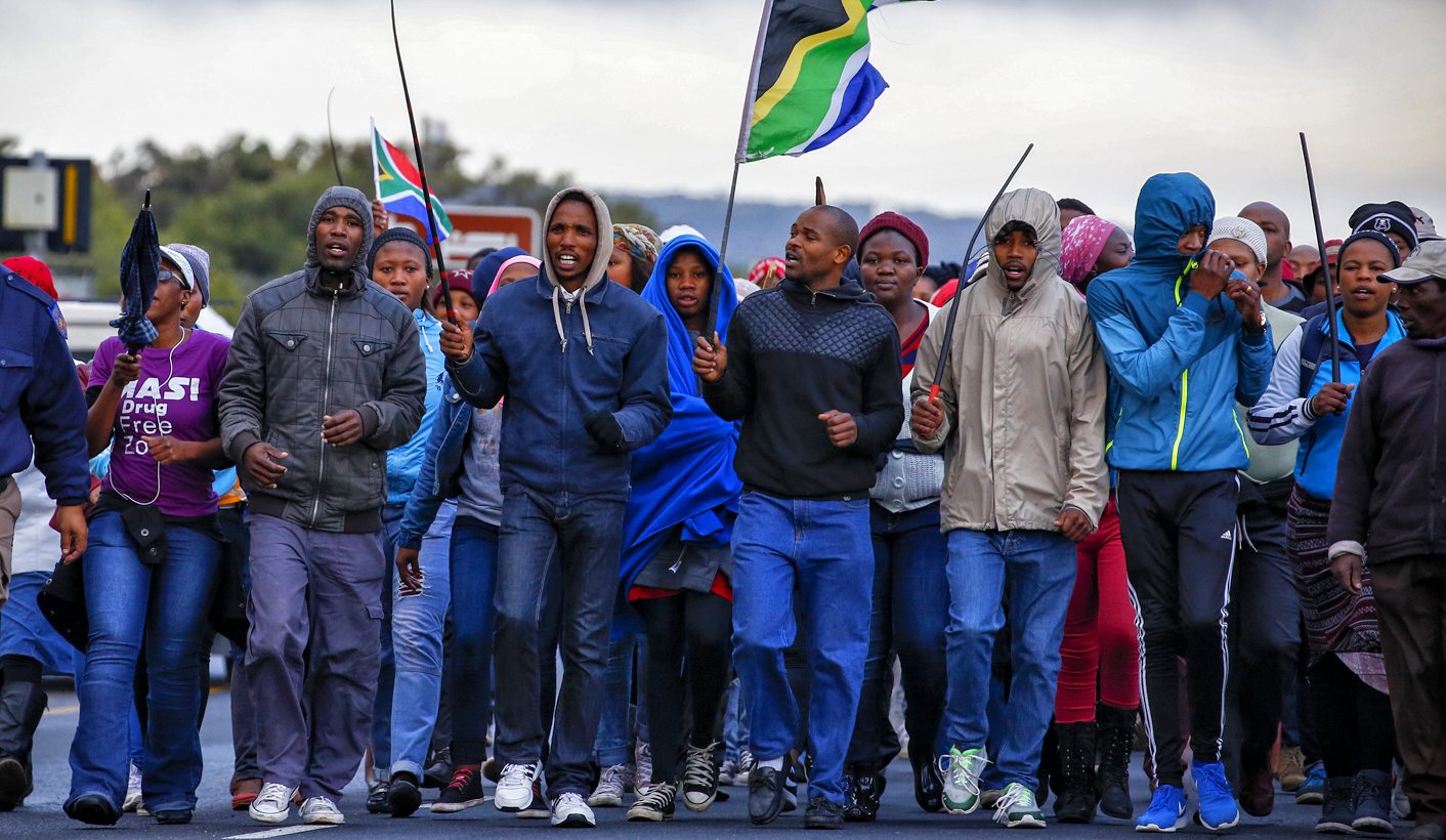 Masiphumelele protest for community leader