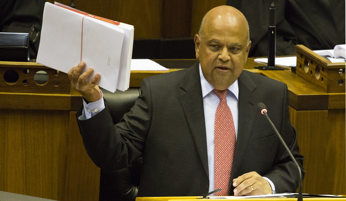 MTBPS: Gordhan steps into the breach with extra R17 billion for poor students