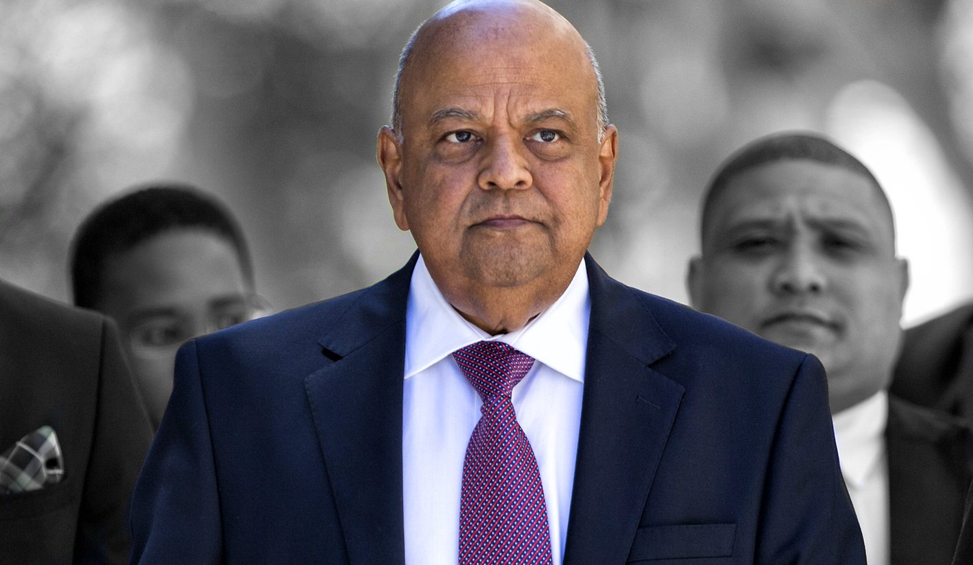 Gordhan not taking Survé outburst lying down