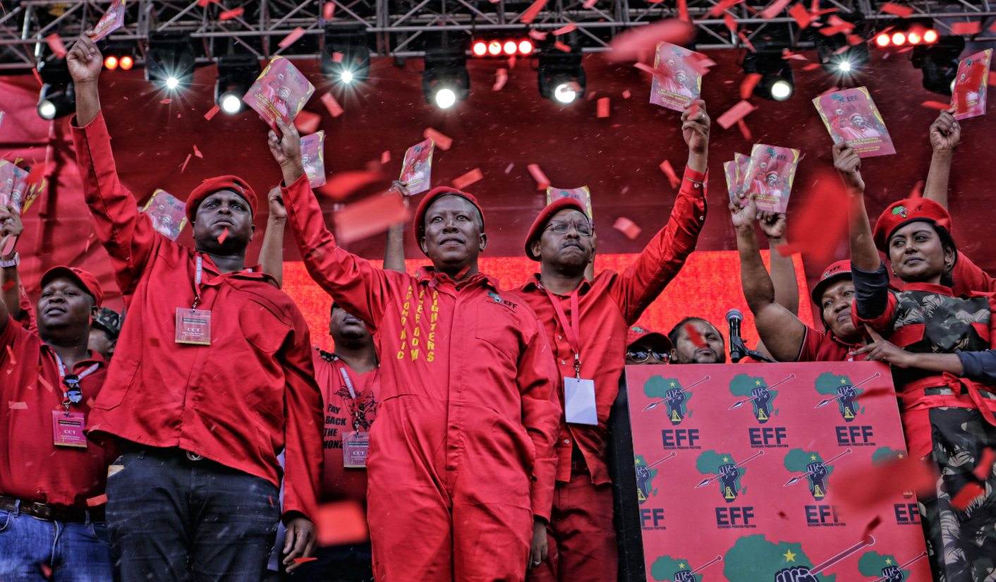 EFF launches party's local election manifesto