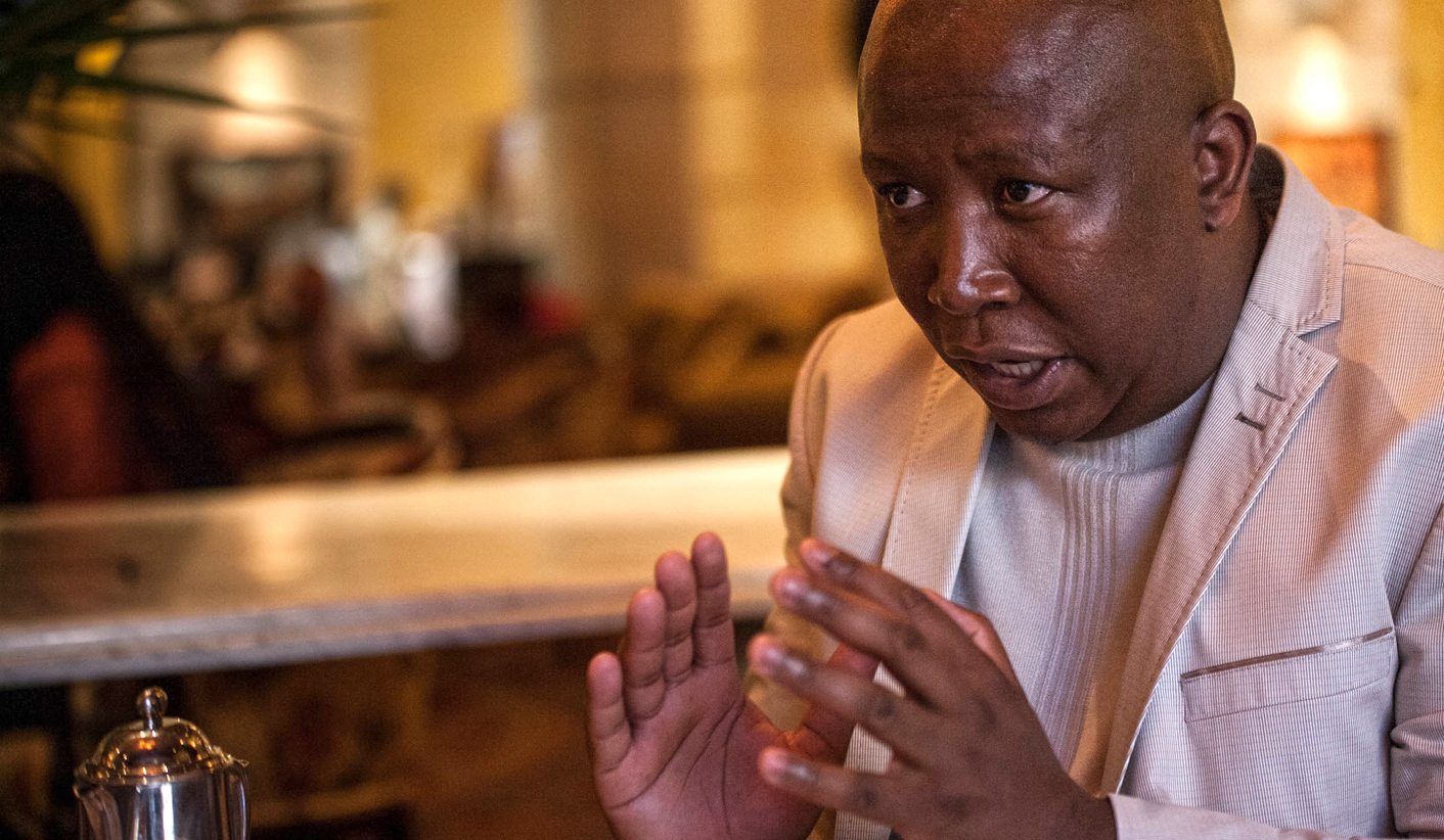 Julius Malema unplugged: Talking 'bout a revolution