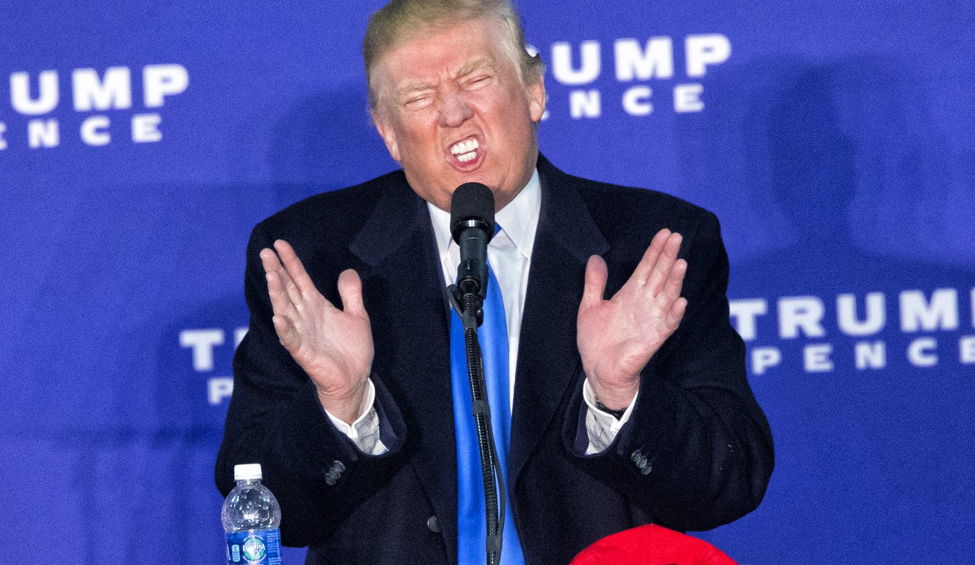 Republican presidential candidate Donald Trump campaign rally